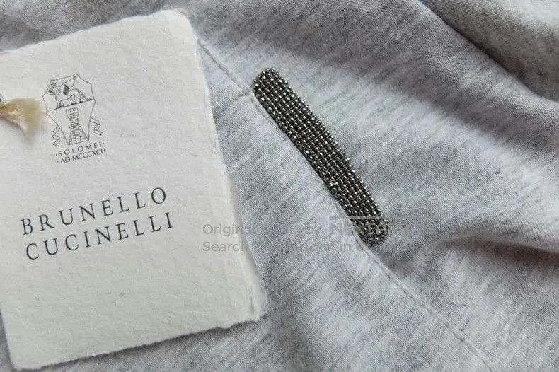 Brunello Cucinelli Brunello Cucinelli Gray Hooded Sweatshirt. Size US S / EU 44-46 / 1 - 1 Thumbnail