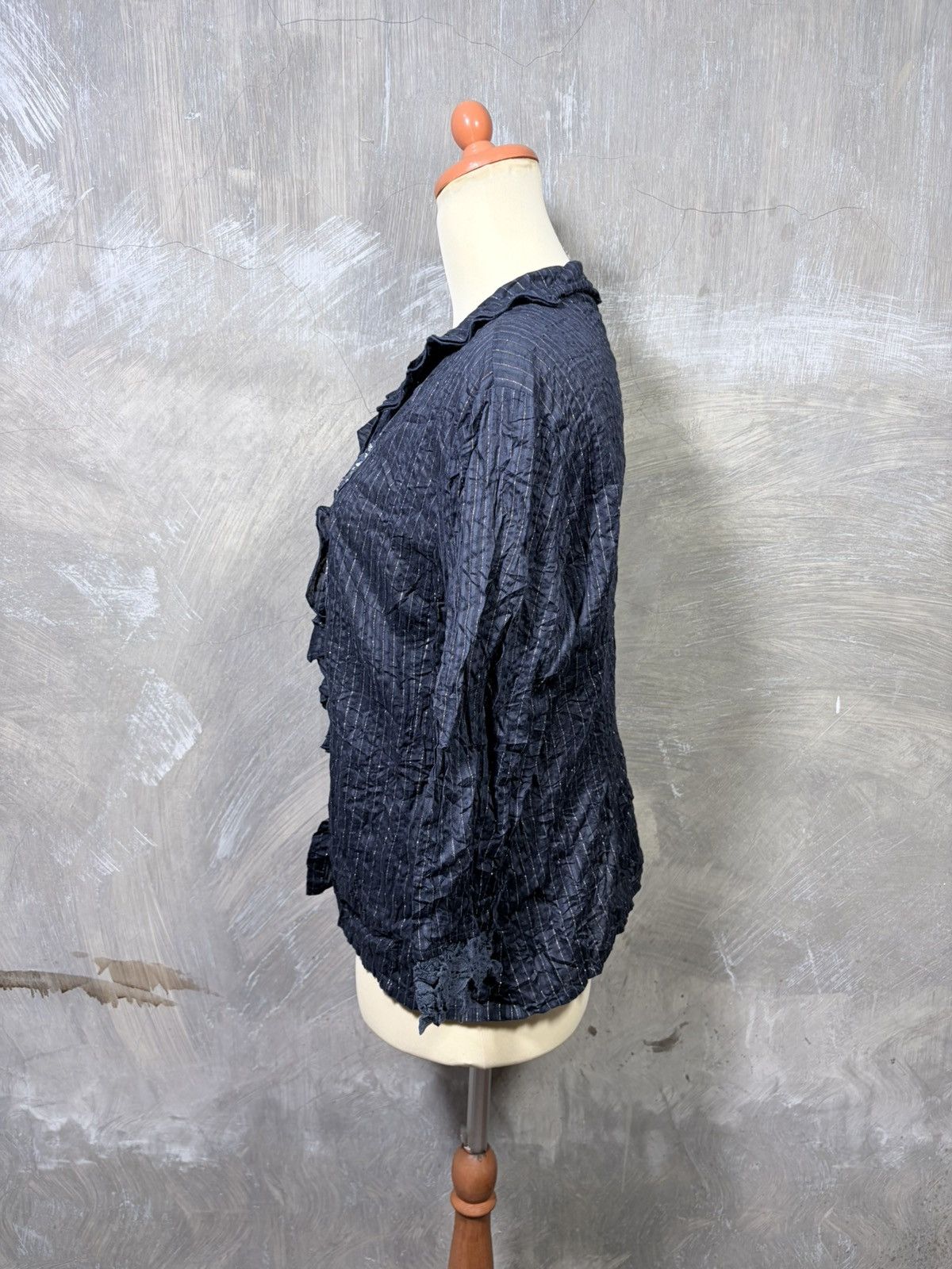 Japanese Brand Y2K Key Wear Women Button Up Shirt Size M / US 6-8 / IT 42-44 - 6 Thumbnail