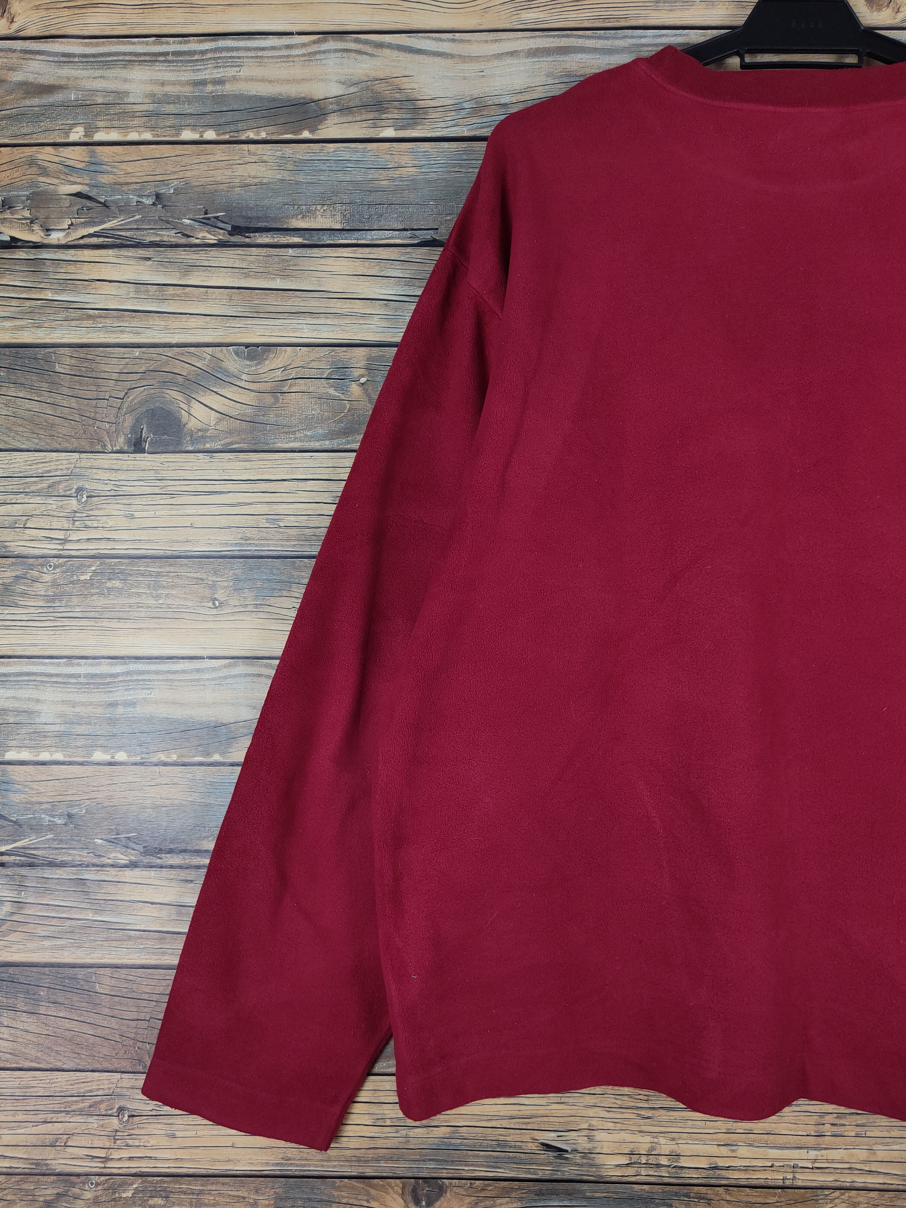 Gap × Japanese Brand × Vintage Gap vintage Maroon Sweatshirts #W1167 Size US L / EU 52-54 / 3 - 8 Thumbnail