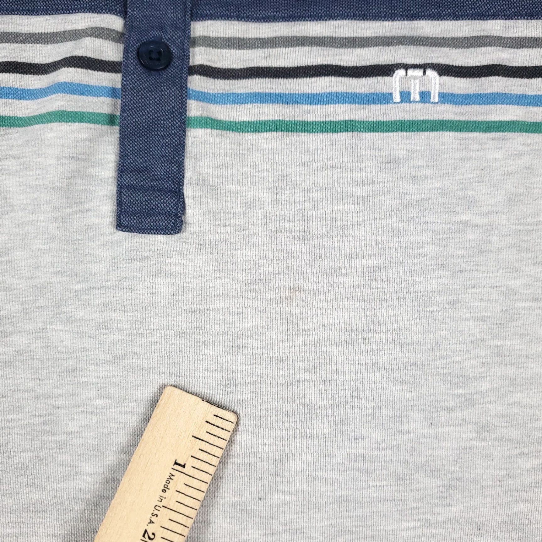 TravisMathew Travis Mathew Polo Shirt Mens 2XL Blue Fort Lauderdale Golf Short Sleeve Shirt Polo Casual Colorful Modern Preppy Sports Men Size US XXL / EU 58 / 5 - 5 Thumbnail
