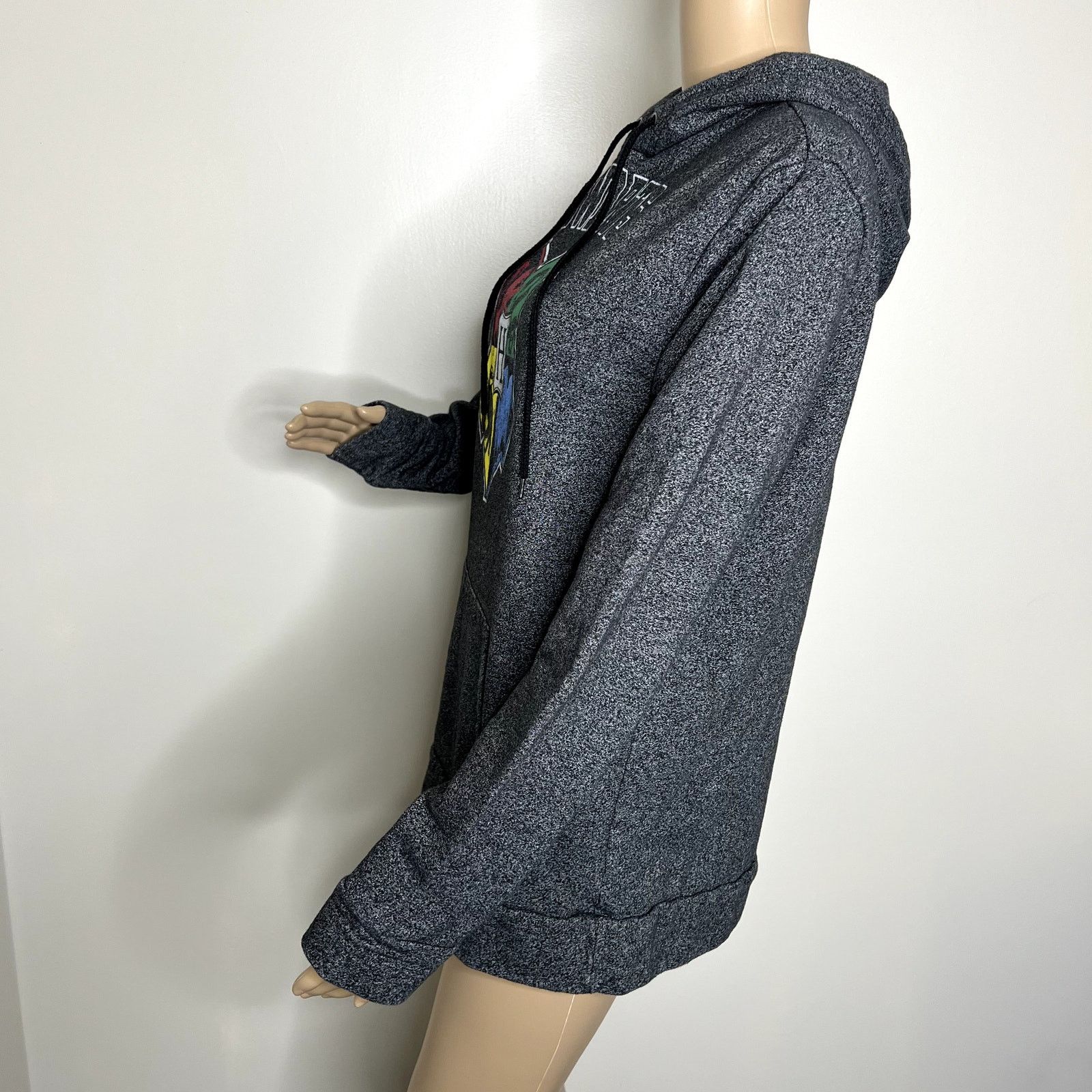 Other Harry Potter Hogwarts House Crest Gray Hooded Sweatshirt Size M / US 6-8 / IT 42-44 - 2 Thumbnail