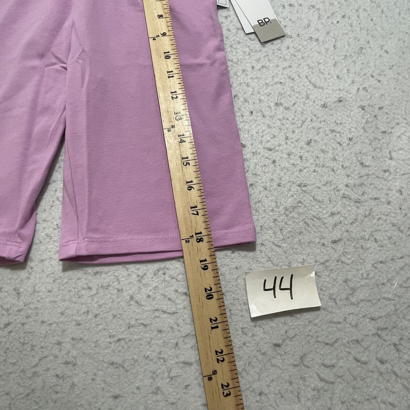 Nordstrom BP Pink Purple Tulip Biker Shorts High Waisted 8" Inseam Size 26" / US 2 / IT 38 - 6 Thumbnail