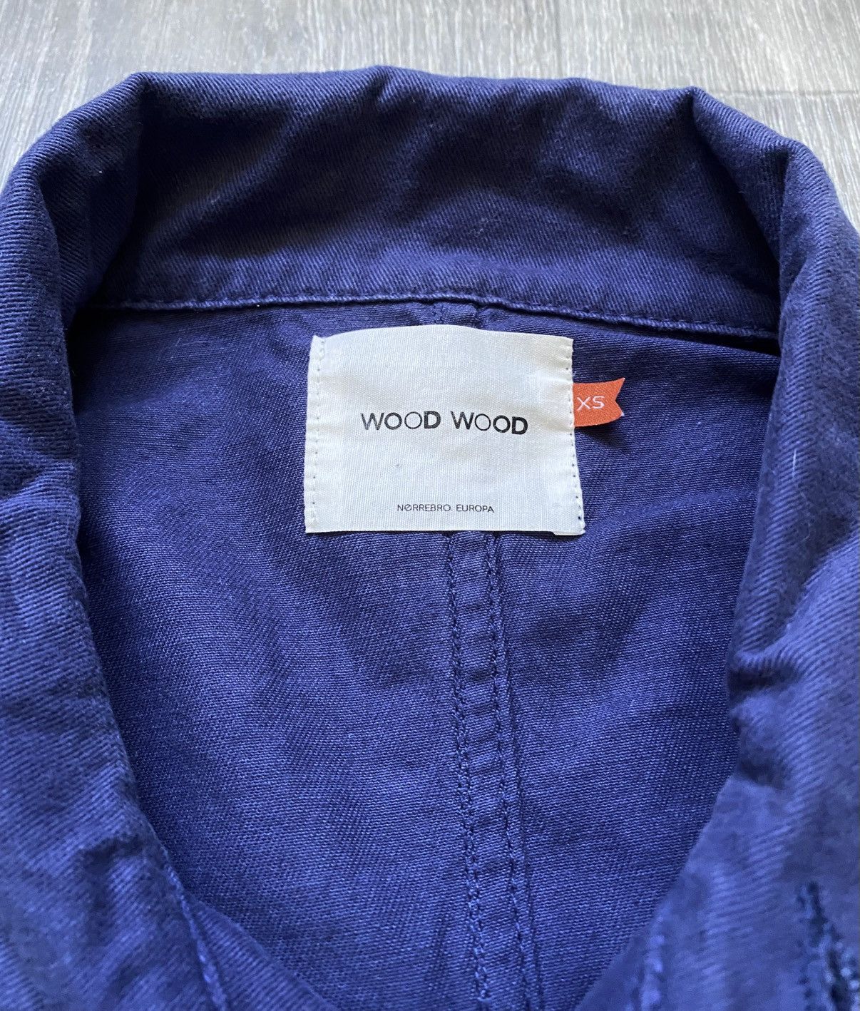 Wood Wood Unisex Wood Wood Blue M65 Field Jacket Parka Coat 4 Pocket Size US XS / EU 42 / 0 - 16 Thumbnail