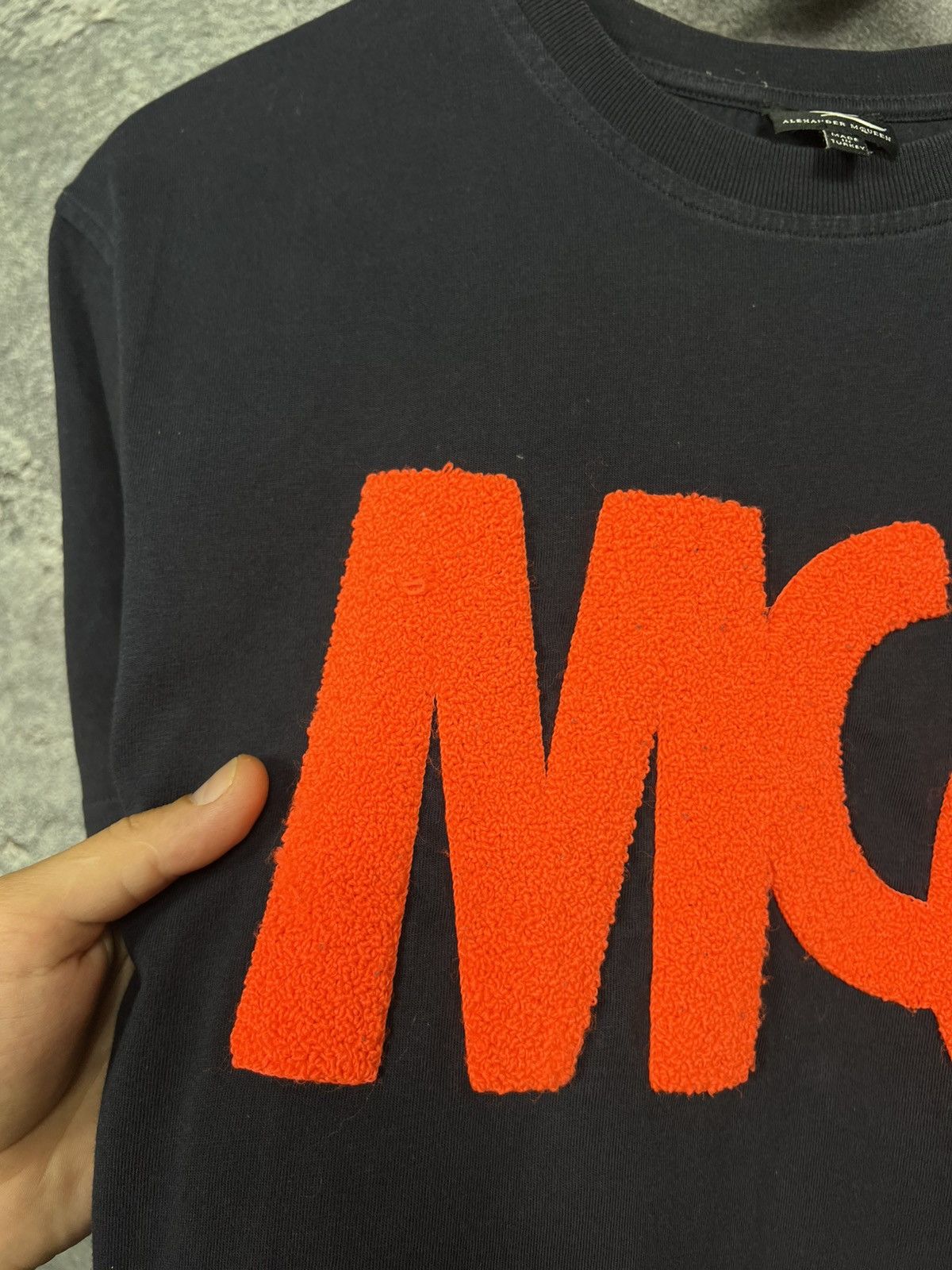 Alexander McQueen Alexander McQueen Big Teddy Logo T-shirt Tee Size US S / EU 44-46 / 1 - 9 Thumbnail