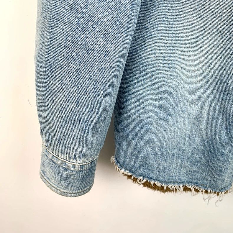 Gucci Gucci Blue logo letter print cotton lapel denim jacket 2501 Size US S / EU 44-46 / 1 - 4 Thumbnail