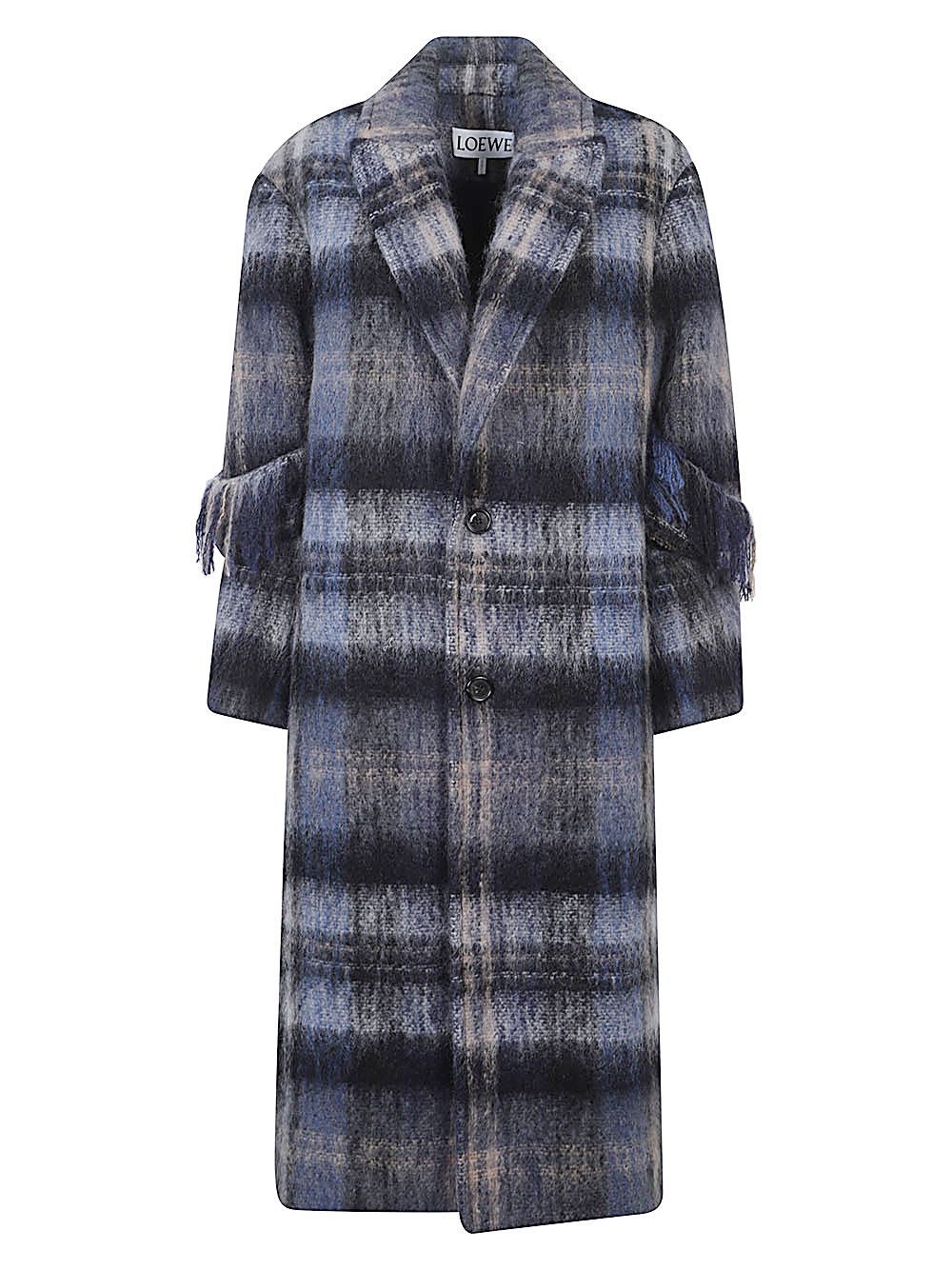 Loewe WOOL SINGLE-BREASTED COAT Size XS / US 0-2 / IT 36-38 - 1 Thumbnail