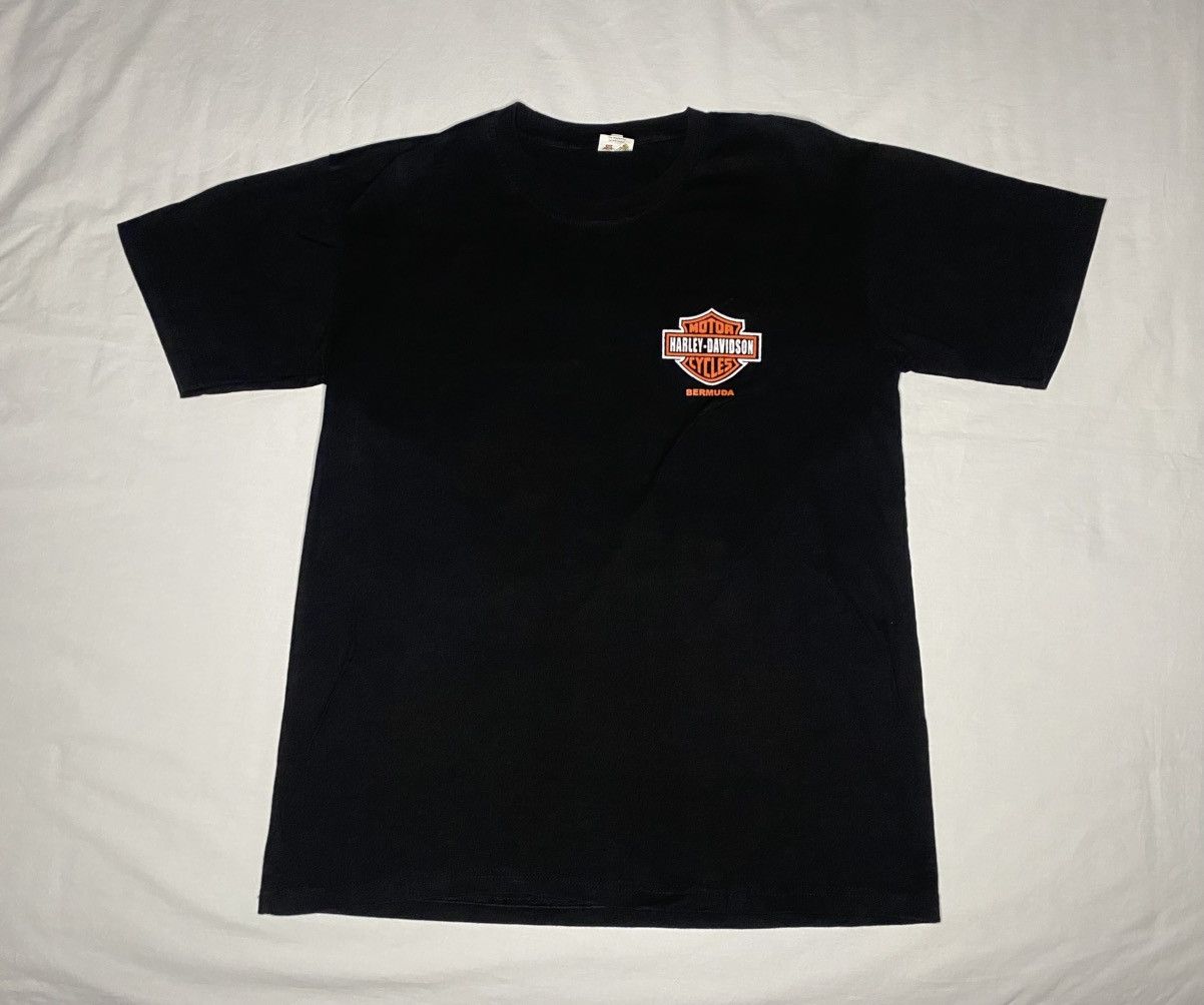 Harley Davidson Harley Davidson Bermuda Bar & Shield Logo Graphic T-Shirt XL Size US XL / EU 56 / 4 - 3 Thumbnail