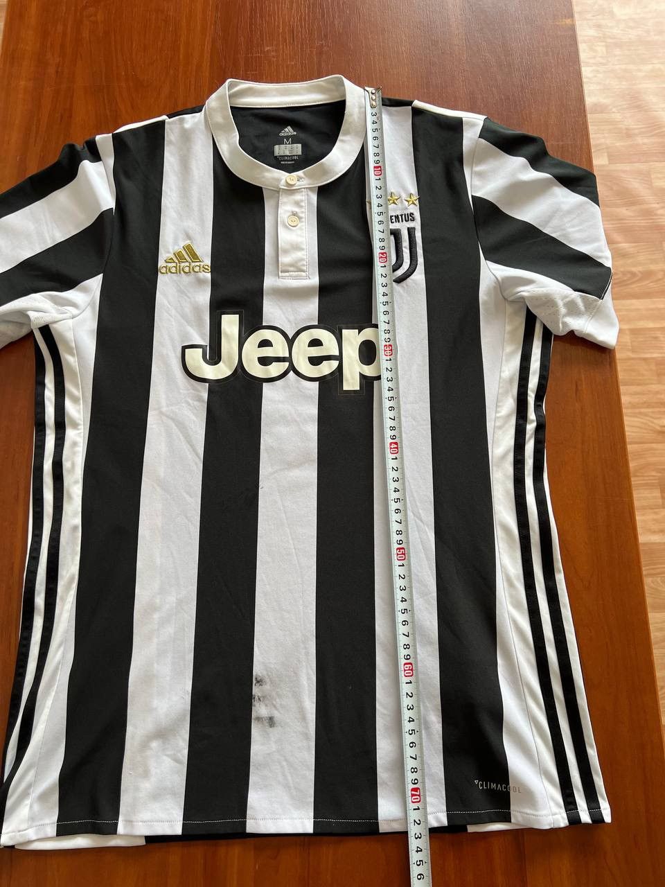 Adidas 2017/18 JUVENTUS FC HOME SOCCER JERSEY FOOTBALL SHIRT ADIDAS Size US M / EU 48-50 / 2 - 12 Thumbnail