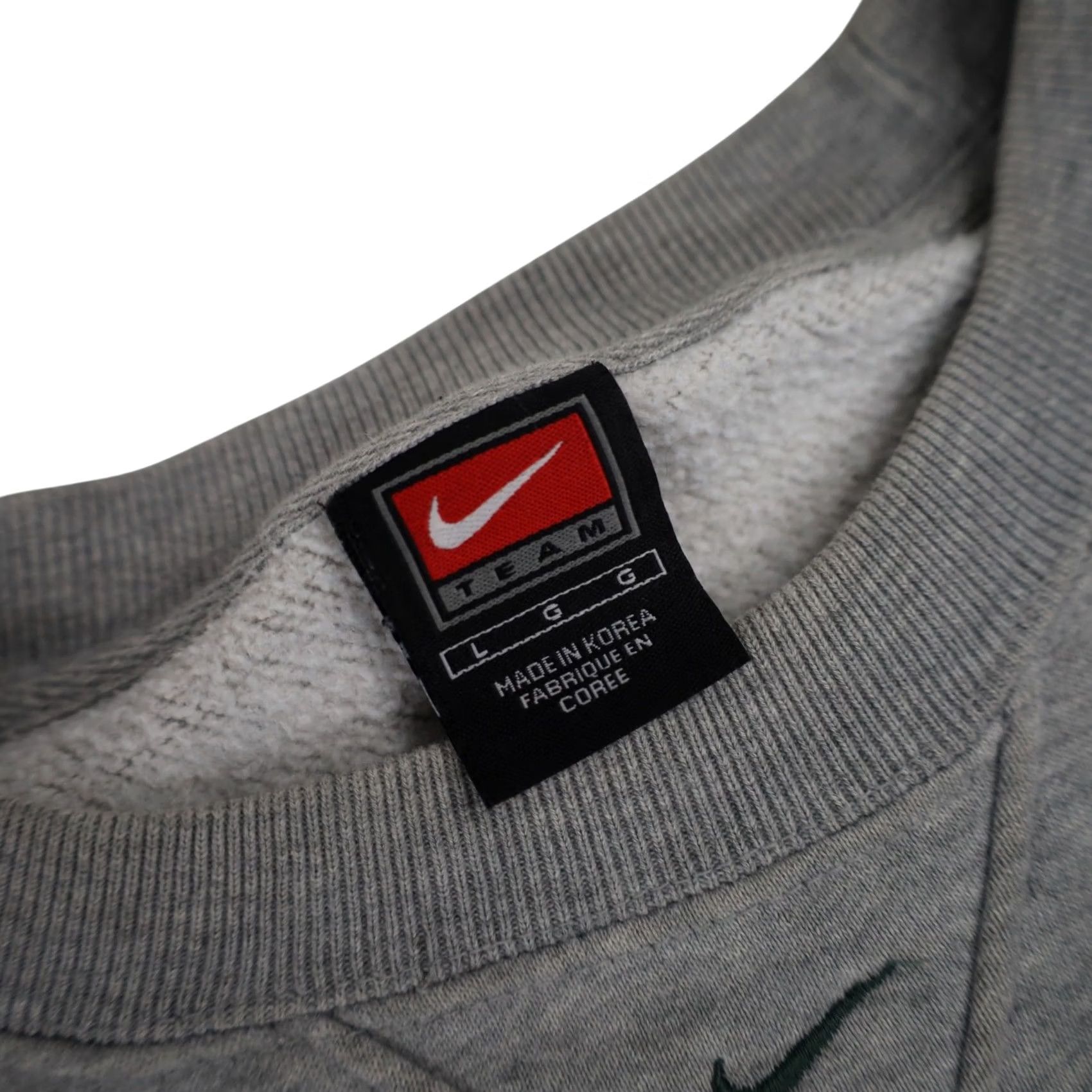 Nike VINTAGE Nike University of Oregon Ducks Spellout Sweatshirt Mens Sweatshirt Gray L Size US L / EU 52-54 / 3 - 5 Thumbnail