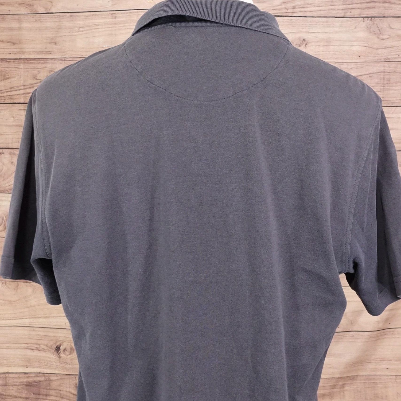 Tasso Elba Tasso Elba Polo Shirt Mens Medium Short Sleeve Gray Casual 100% Cotton Golf Walking Size US M / EU 48-50 / 2 - 5 Thumbnail