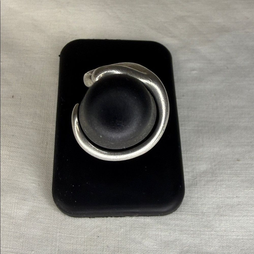Tiffany & Co. Tiffany & Co. Elsa Peretti Open Heart Ring Sterling Silver Size ONE SIZE - 3 Thumbnail