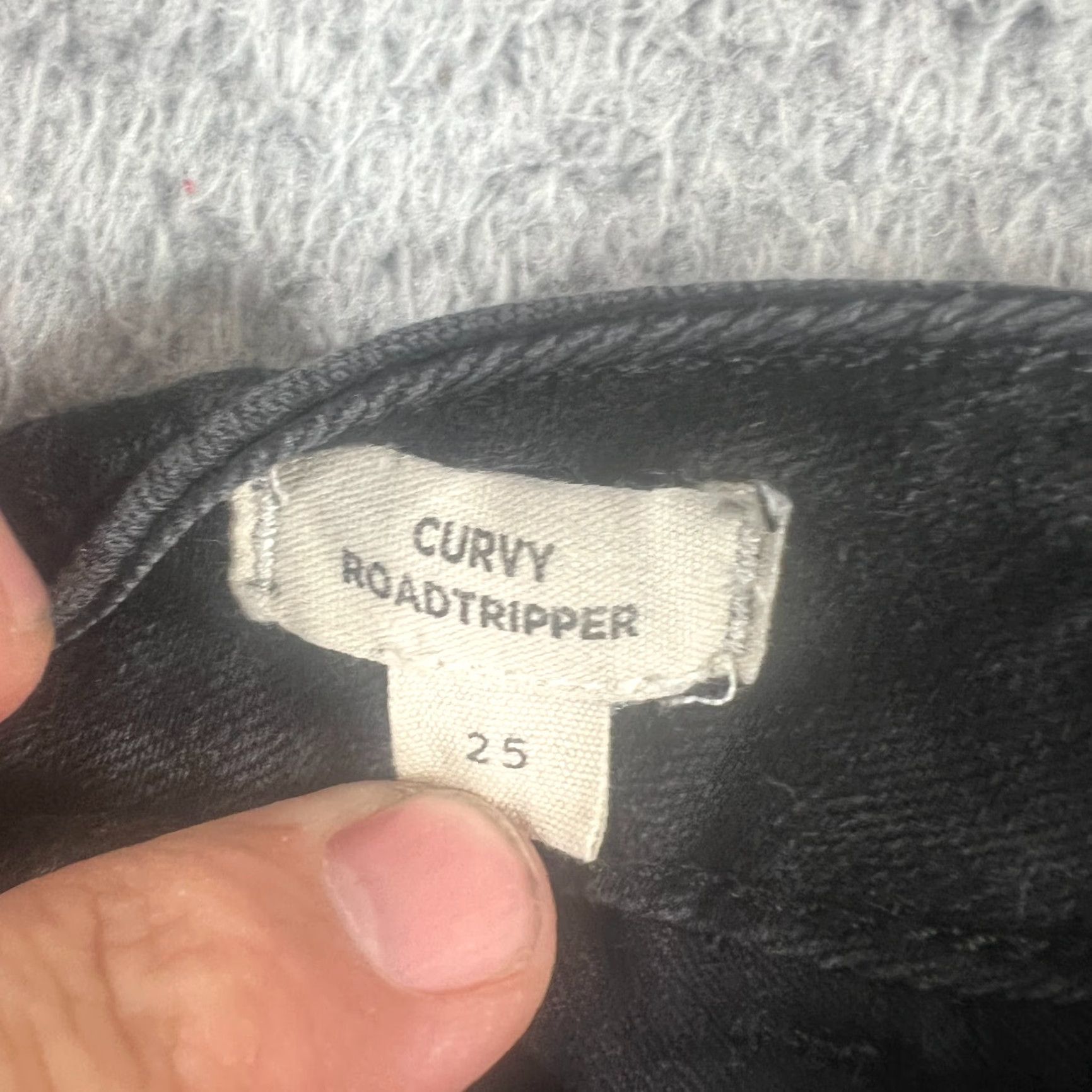 Madewell Madewell Jeans Womens 25 Curvy Roadtripper Skinny Black Jeans Size 25 Regular Women Brand Madewell Denim Jeans Stretch Skinny Size 42" / US 20 - 6 Thumbnail