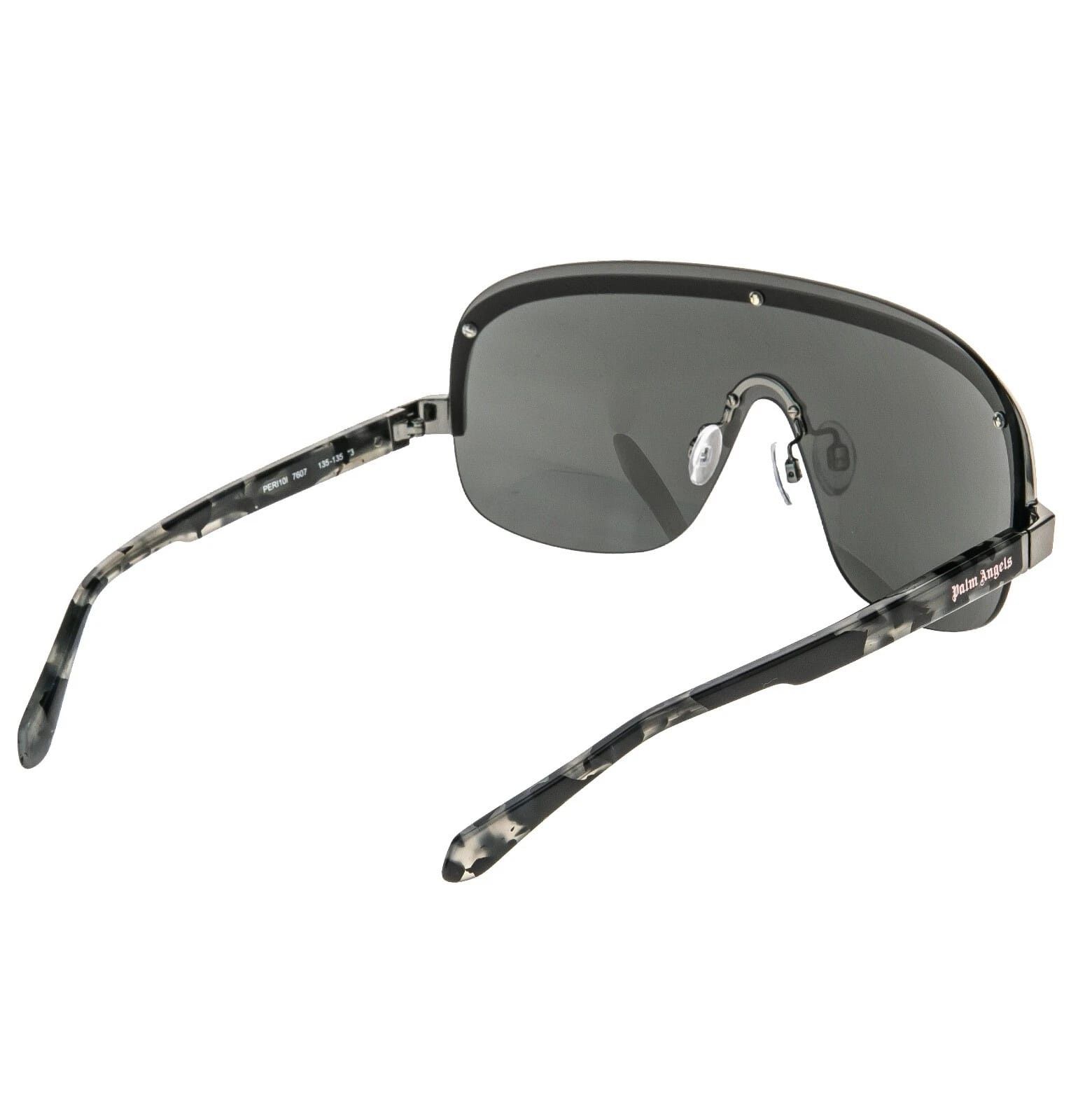 Palm Angels PALM ANGELS PERI10I 10I KING Gray Black Mask Unisex Fashion Size ONE SIZE - 5 Thumbnail