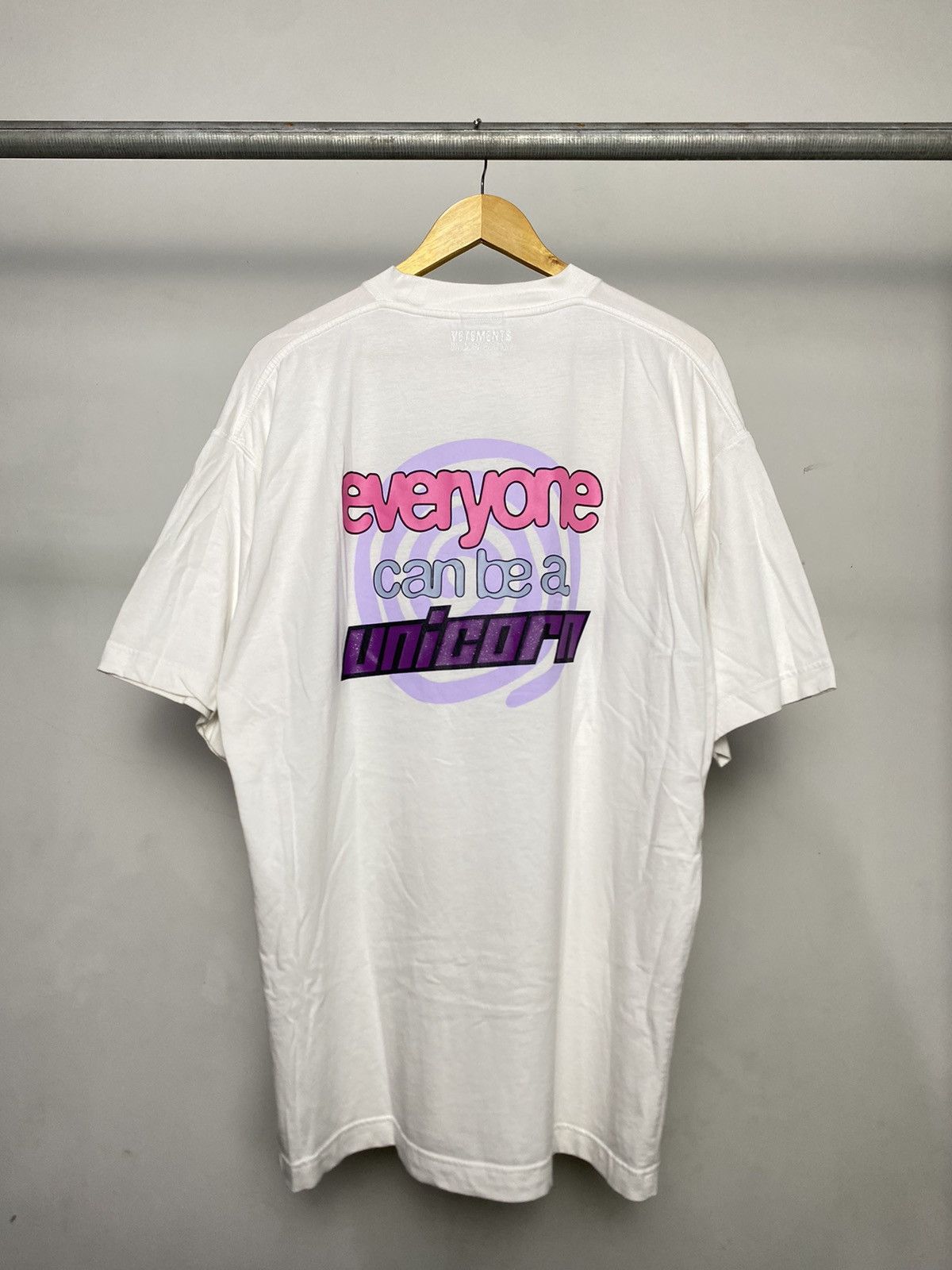 Vetements Vetements “I Have a Drinking Problem” T-Shirt White | L