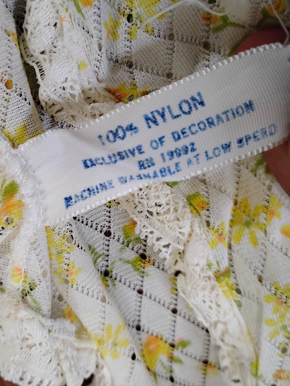 Other Vintage 70s Floral Lingerie Set Size ONE SIZE - 4 Thumbnail