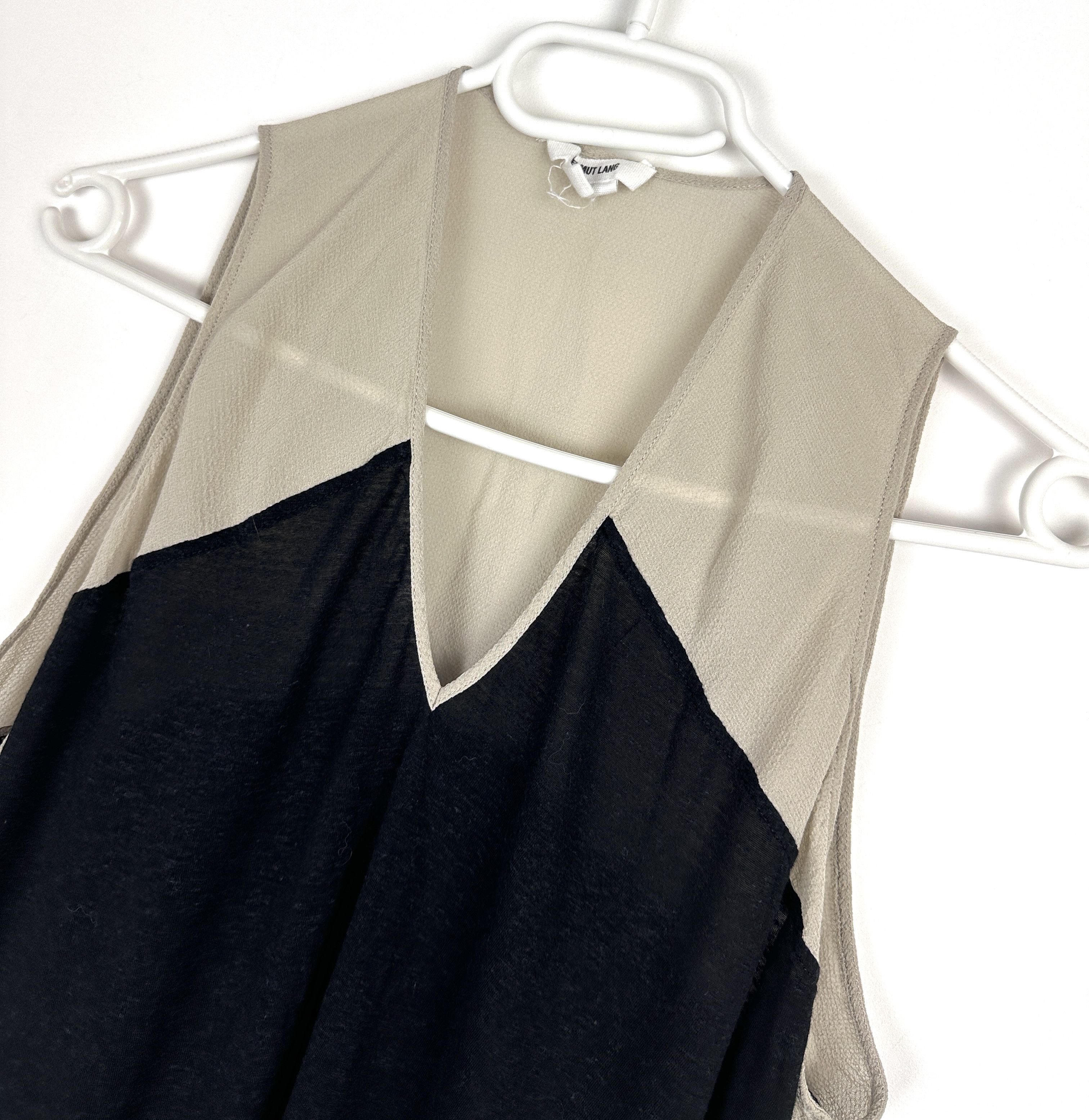 Helmut Lang Vintage Helmut Lang women silk top Size L / US 10 / IT 46 - 2 Thumbnail