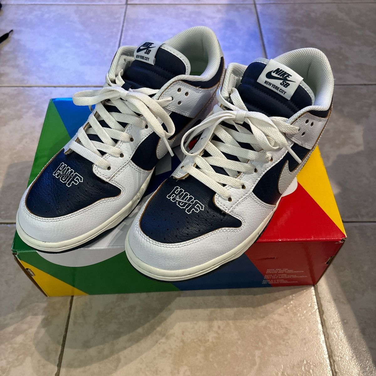 Huf × Nike nike sb dunk low huf nyc Size US 10 / EU 43 - 1 Thumbnail
