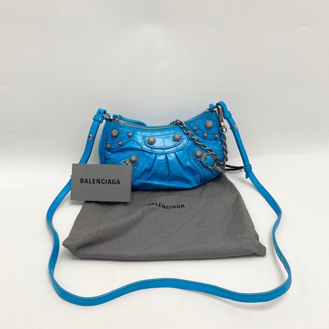 Balenciaga Balenciaga Bag Croco Cagole Mini Size ONE SIZE - 7 Thumbnail