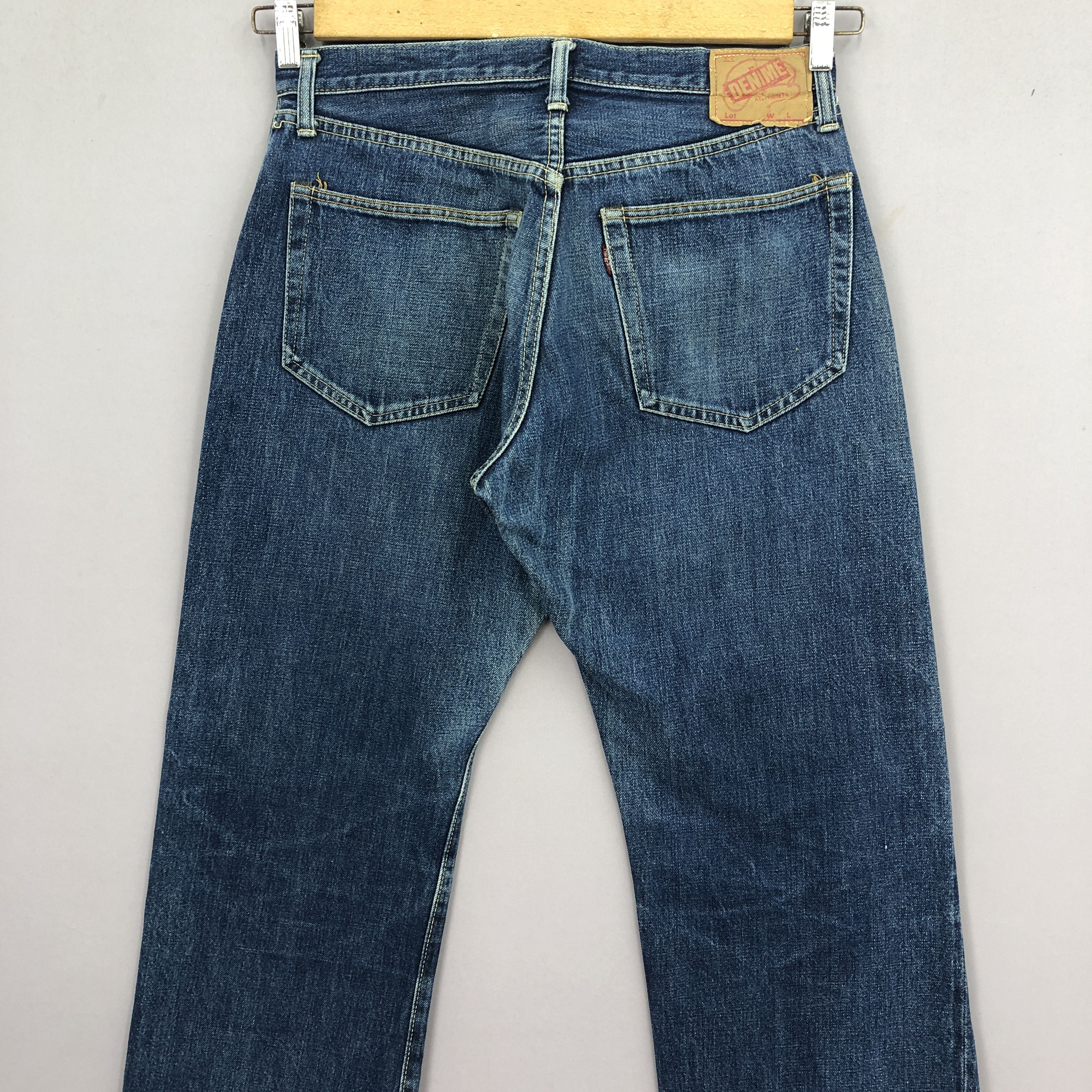 Denime Vintage 90s Denime Selvedge Jeans Japanese Streetwear Denim Size US 32 / EU 48 - 4 Thumbnail