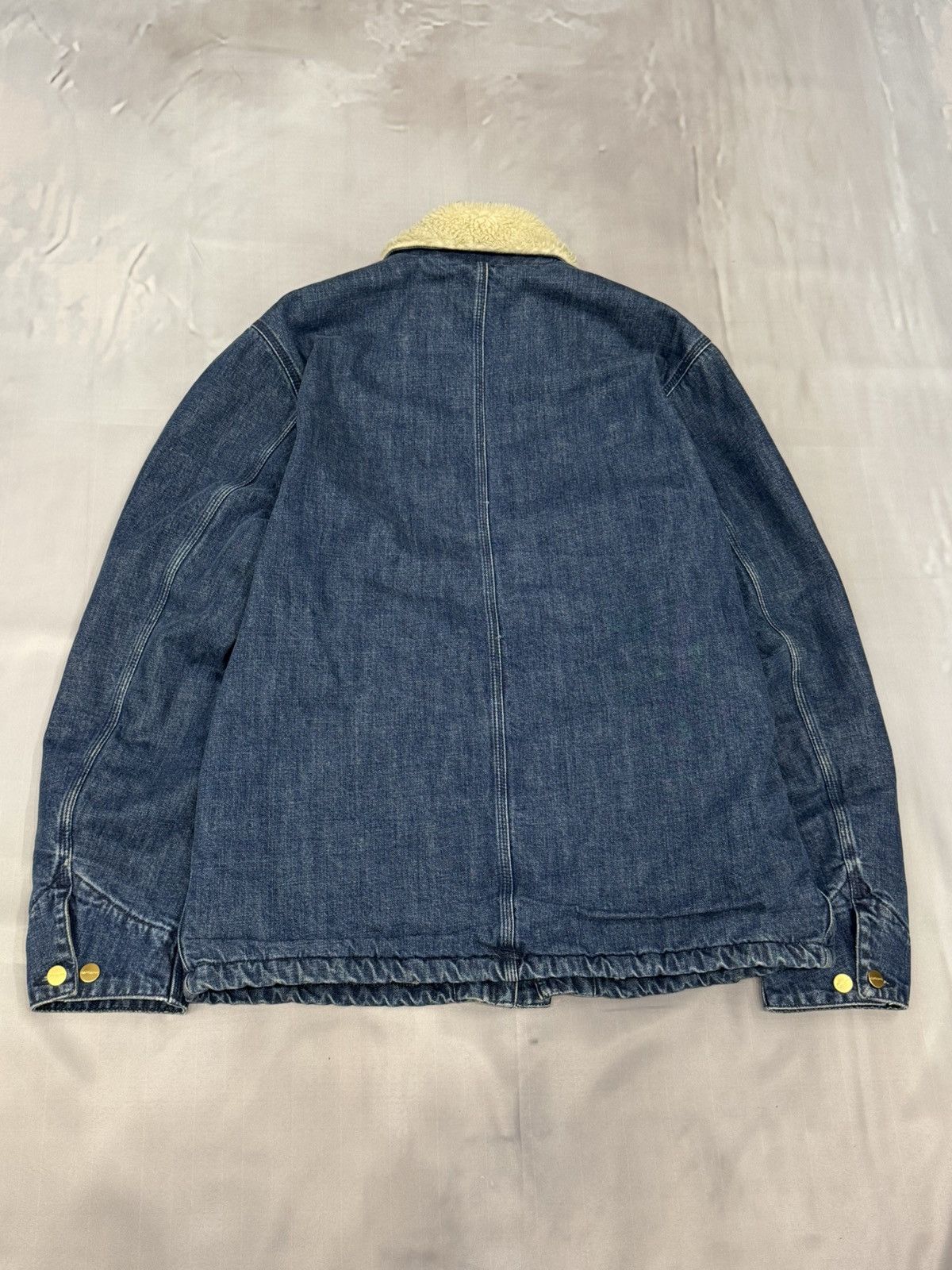 Carhartt Carhartt WIP Fairmount Denim Coat Jacket Detroit Michigan Size US L / EU 52-54 / 3 - 16 Thumbnail