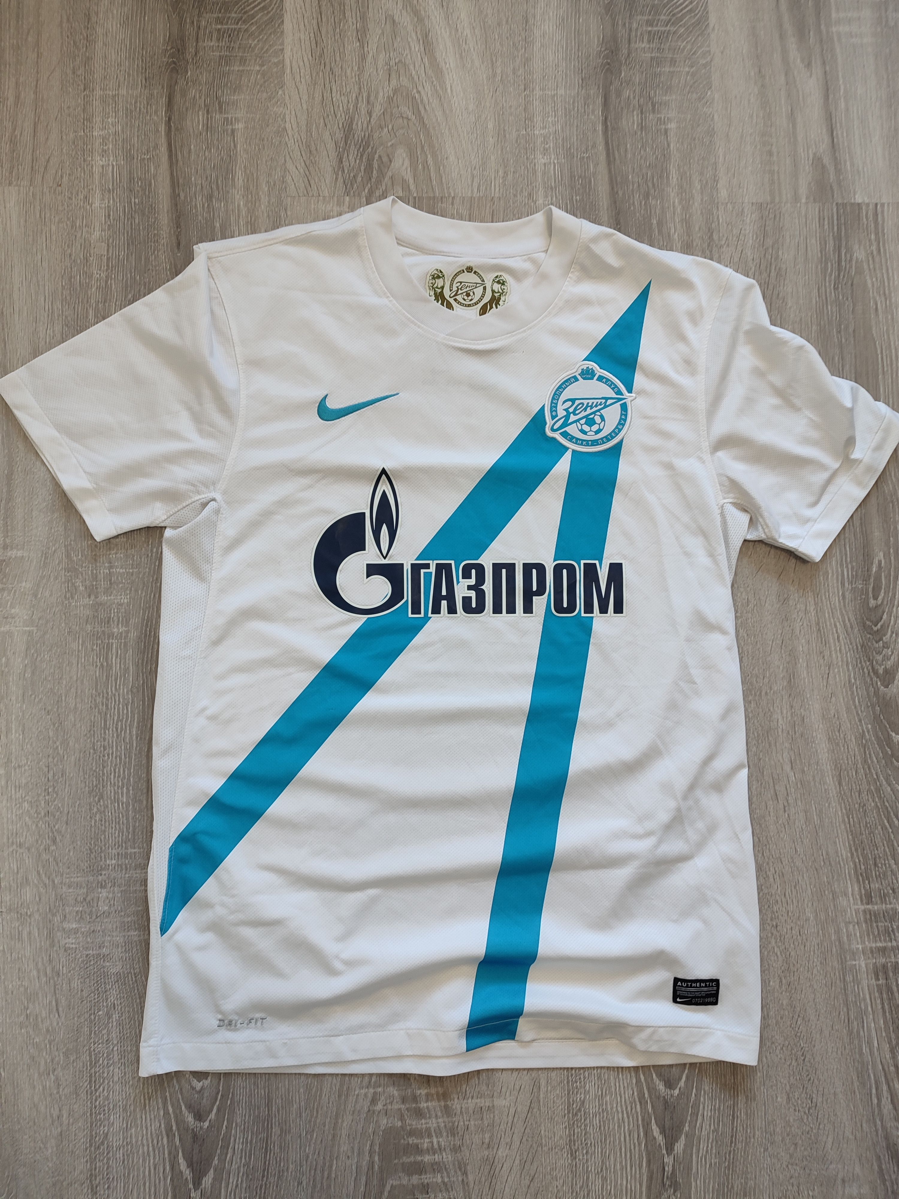 Nike 2012/13 FC Zenit St.Petersburg Away footballjersey shirt Size US M / EU 48-50 / 2 - 2 Thumbnail