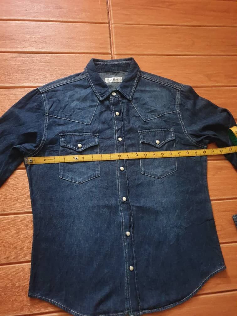 Japanese Brand A-clothing Japanese style blue colour Western Shirt Size US M / EU 48-50 / 2 - 9 Thumbnail