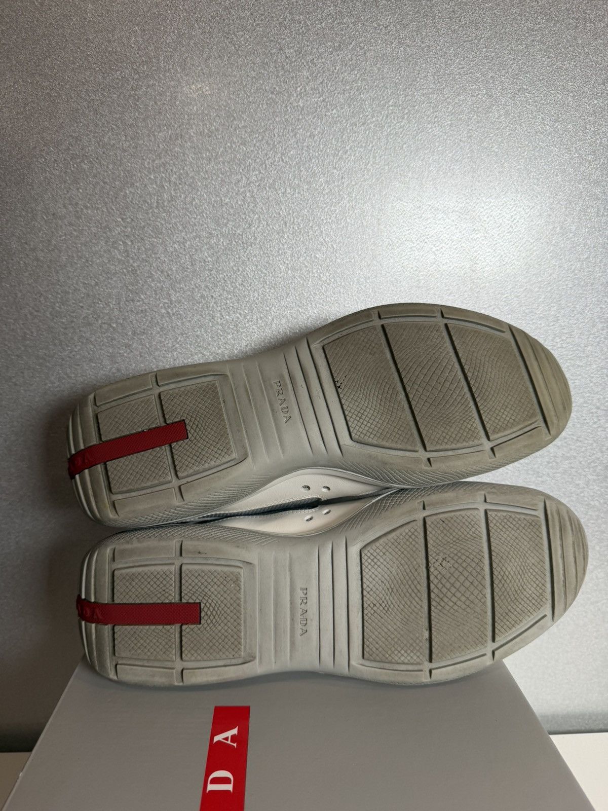 Prada Prada America’s Cup Grey Mens Low Top Size US 9.5 / EU 42-43 - 8 Thumbnail