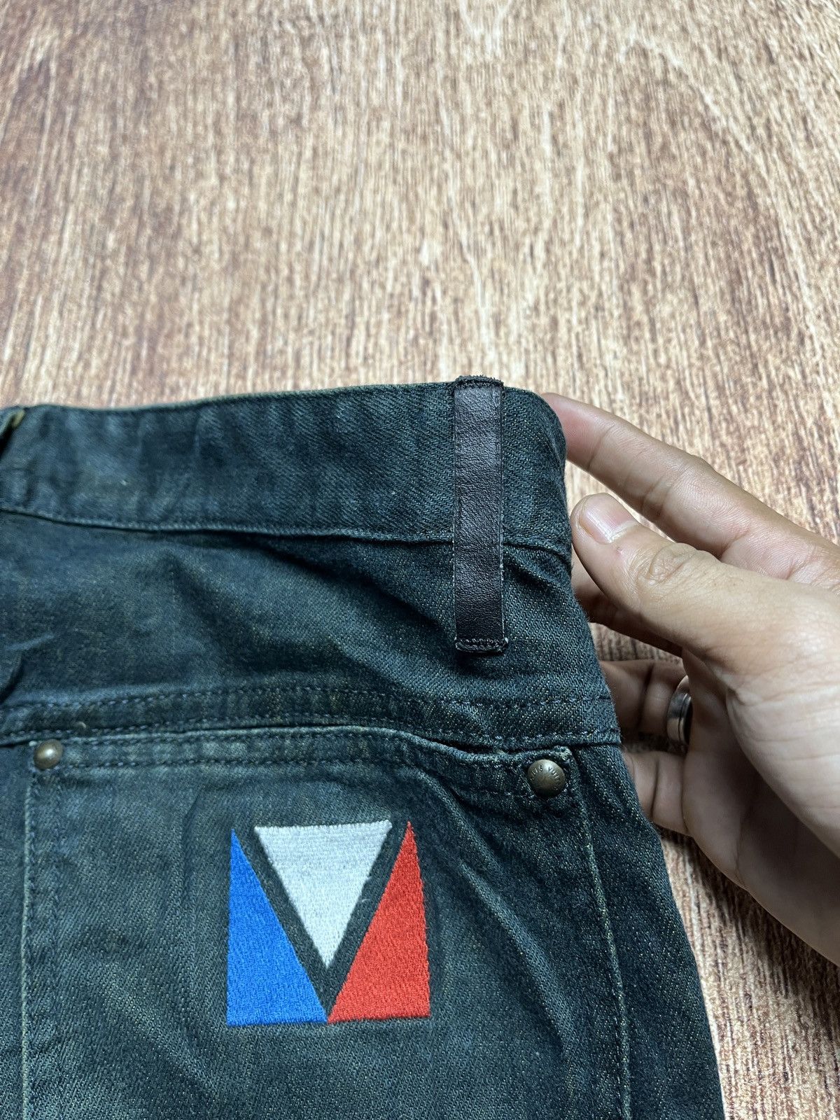 Louis Vuitton Vintage Louis Vuitton faded denim jeans Size US 29 - 5 Thumbnail