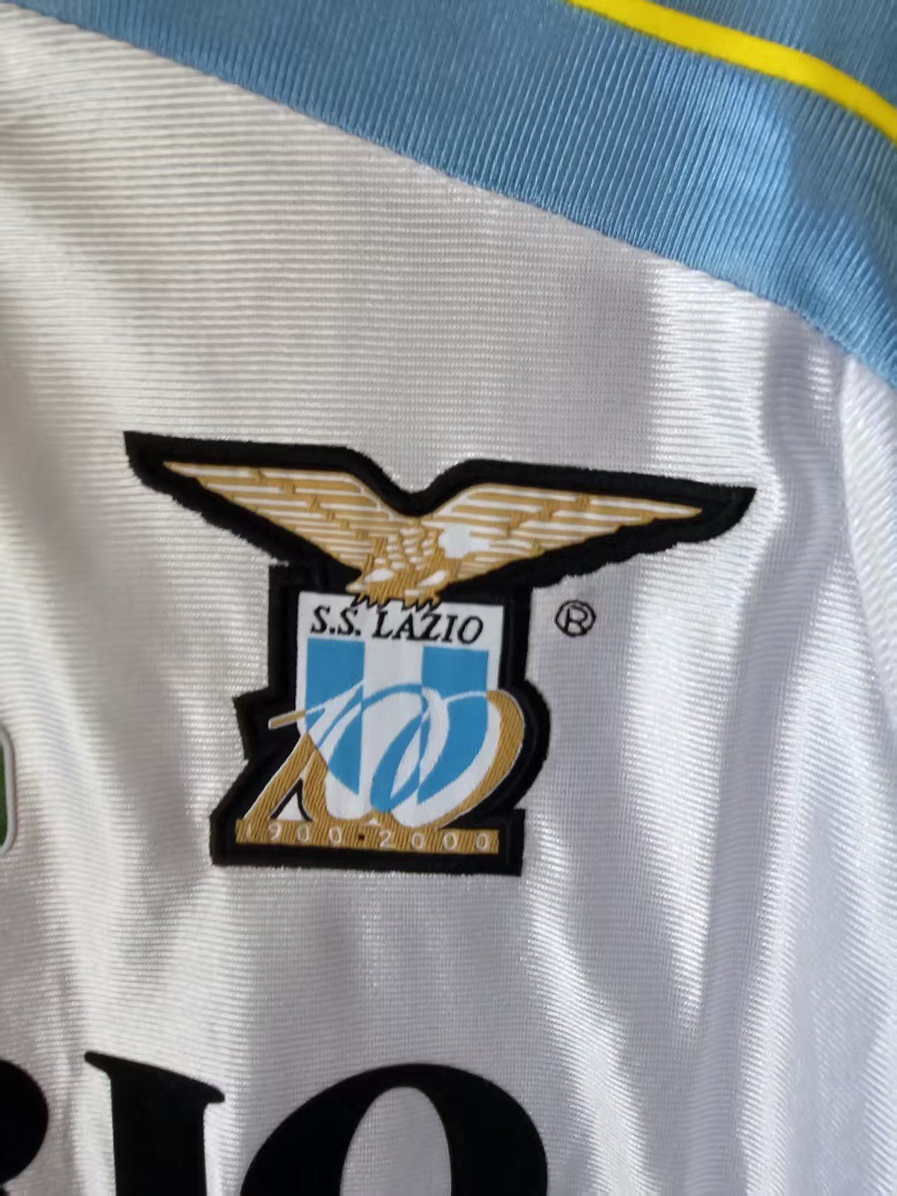 Other 1999 2000 Lazio #10 Crespo Jersey Home Size US XL / EU 56 / 4 - 4 Thumbnail