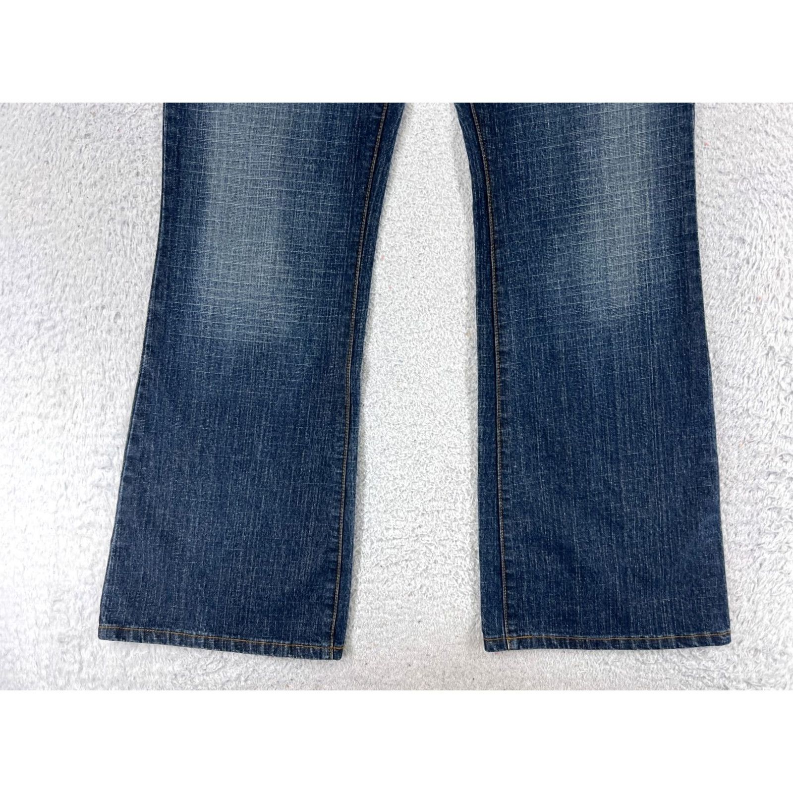 Vintage Zana Di Jeans Women 13 Blue Denim Bootcut 31x31 Cotton Blend Ramie 5-Pocket Pockets Regular Jeans Style American Designer Mens? Size 34" / US 12 / IT 48 - 2 Thumbnail