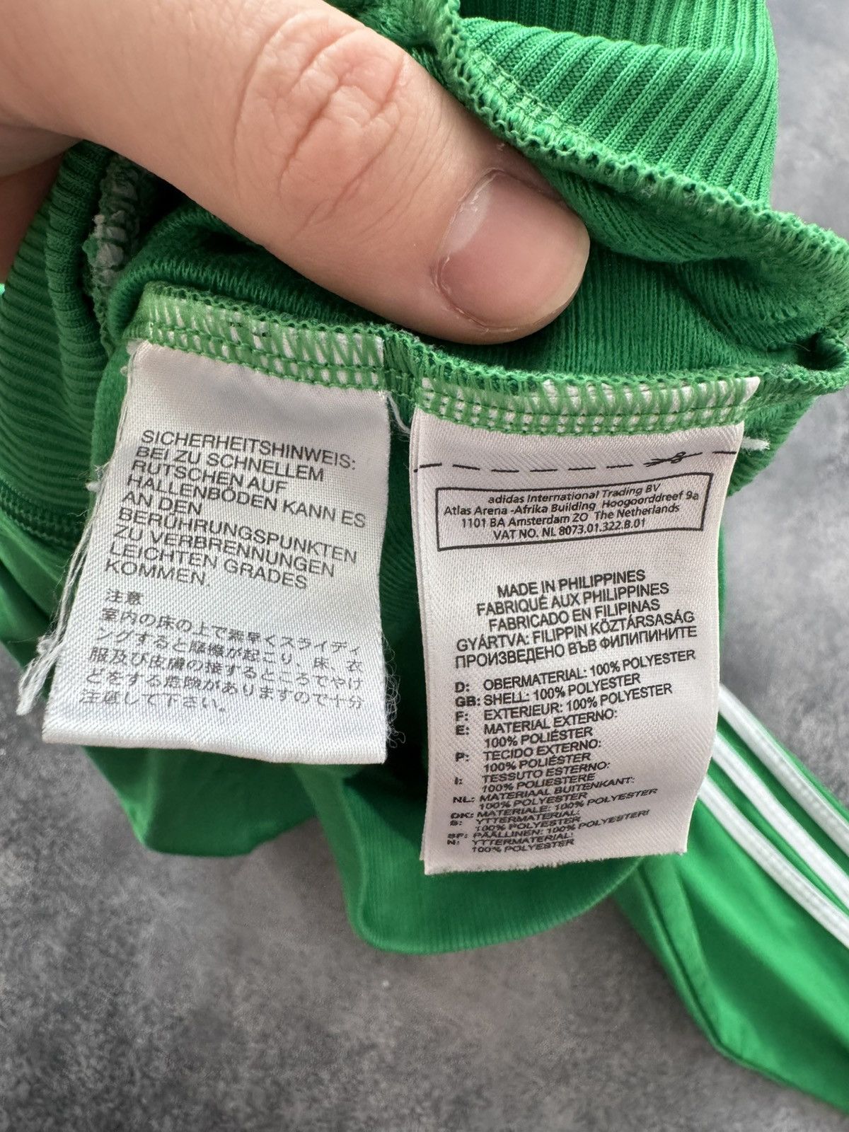 Adidas Vintage Adidas Firebird Track Retro Jacket O0s Green White Size US S / EU 44-46 / 1 - 15 Thumbnail