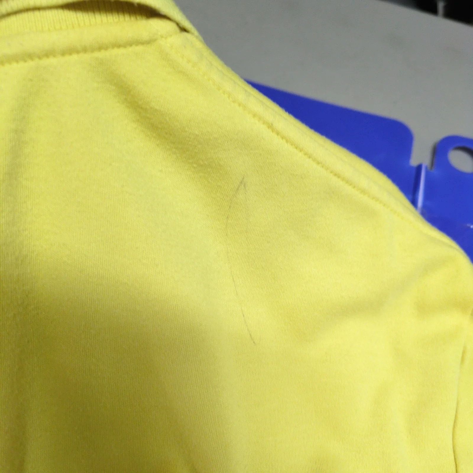Polo Ralph Lauren Vtg Polo by Ralph Lauren Men's L Polo Shirt Yellow Navy Pony Size US L / EU 52-54 / 3 - 8 Thumbnail