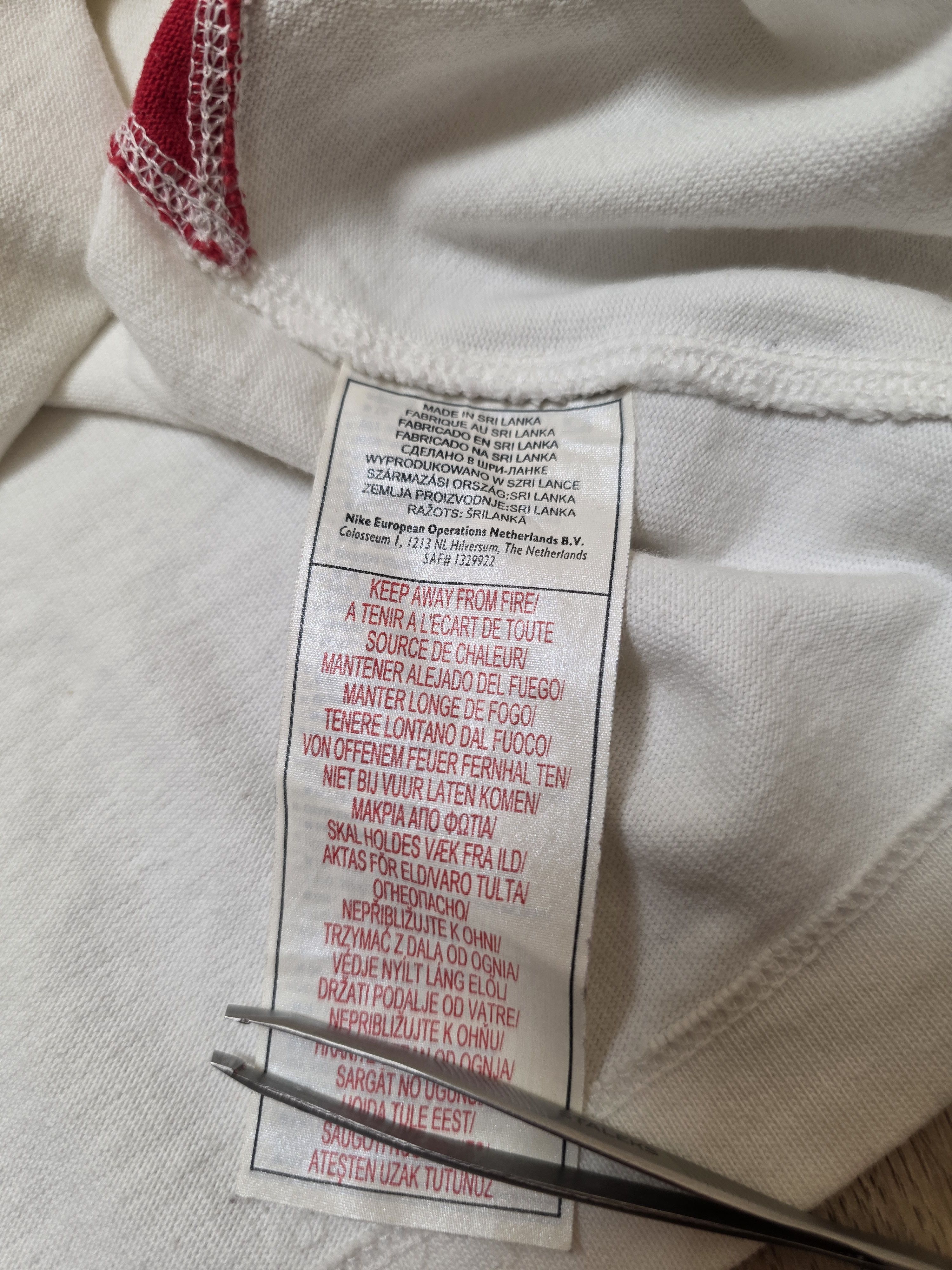 Nike ENGLAND RUGBY JERSEY VINTAGE LONG NIKE SHIRT RUGBY JERSEY Size US L / EU 52-54 / 3 - 7 Thumbnail