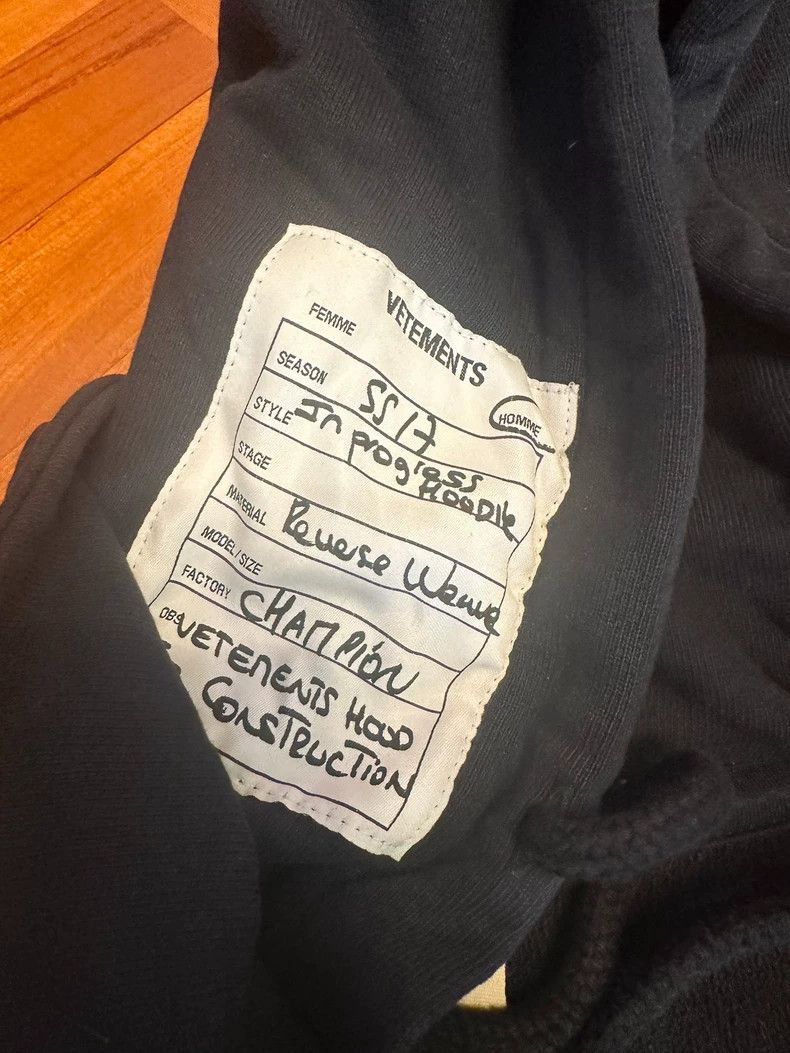 Vetements Vetements Champion 17 Jacket Size US S / EU 44-46 / 1 - 5 Thumbnail