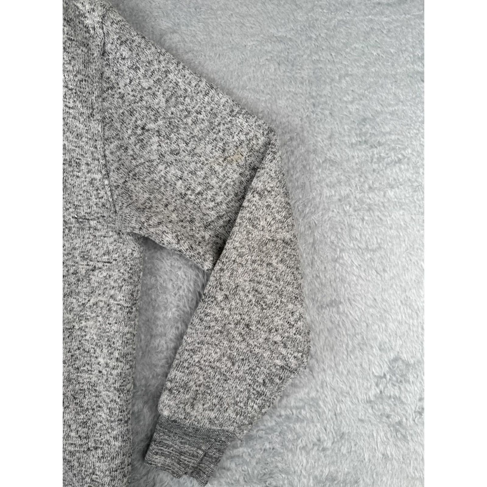 The North Face The North Face Jacket Men Gray Full Zip Hoodie Knit Shell Polyester Fleece Read Size US S / EU 44-46 / 1 - 5 Thumbnail
