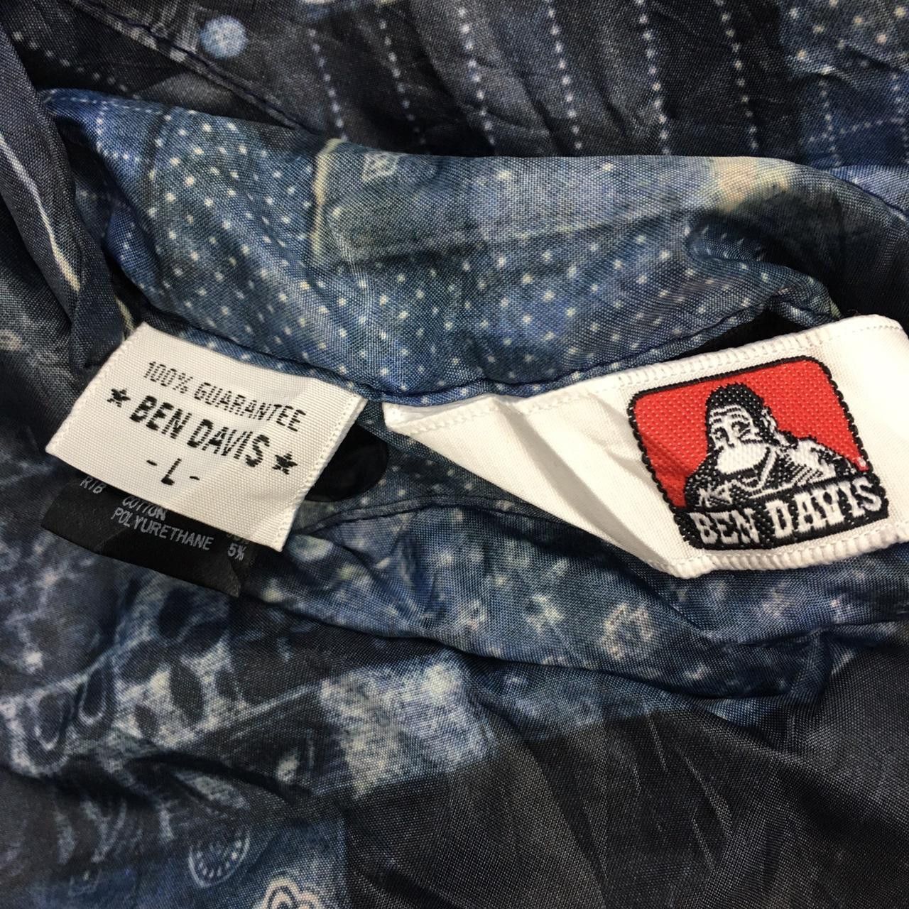 Ben Davis Vtg BEN DAVIS Zip Up Reversible Jacket Sweater Streetwear Size US L / EU 52-54 / 3 - 4 Thumbnail
