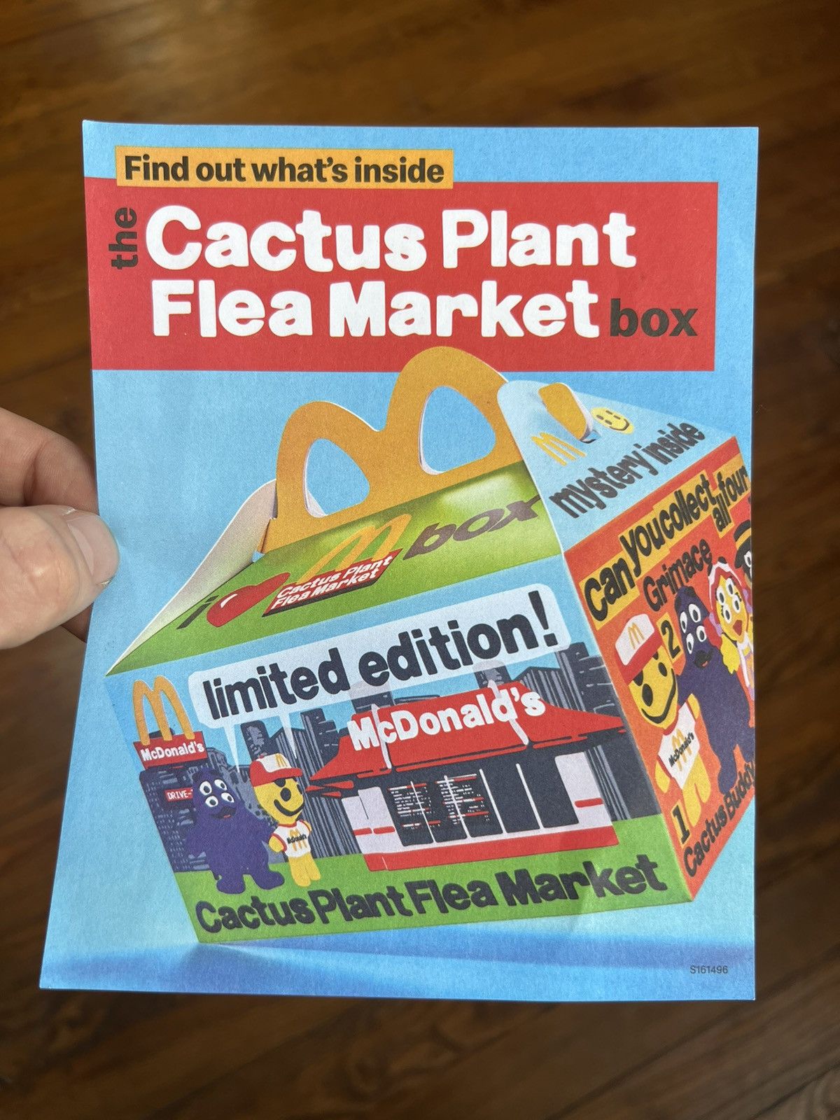 Cactus Plant Flea Market Cactus Plant Flea Market x McDonald’s CPFM Promo Paper Size ONE SIZE - 1 Thumbnail