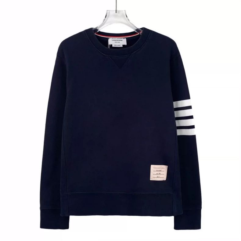 Thom Browne Thom Browne size3 Round collar long sleeve hoodie Size US L / EU 52-54 / 3 - 1 Thumbnail
