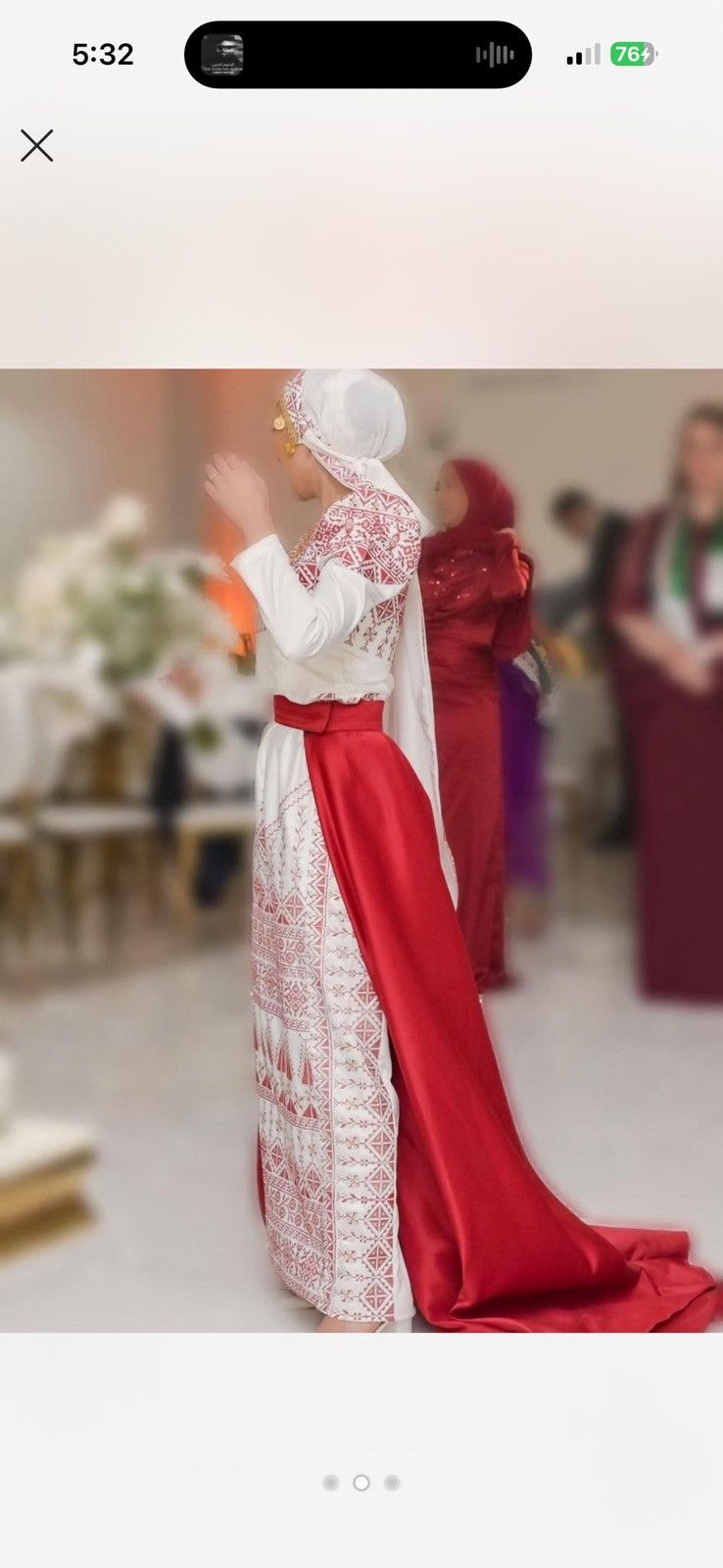 Other Traditional Palestine thob Size XS / US 0-2 / IT 36-38 - 1 Thumbnail