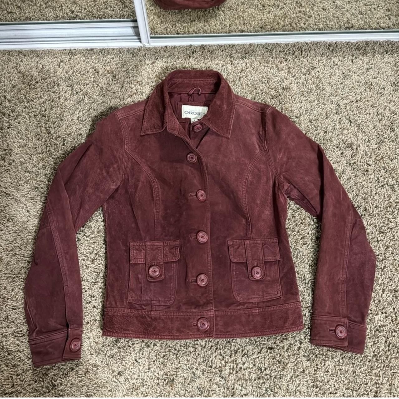 Cherokee × Vintage Y2K Cherokee Leather Button Down Jacket Size S / US 4 / IT 40 - 1 Thumbnail