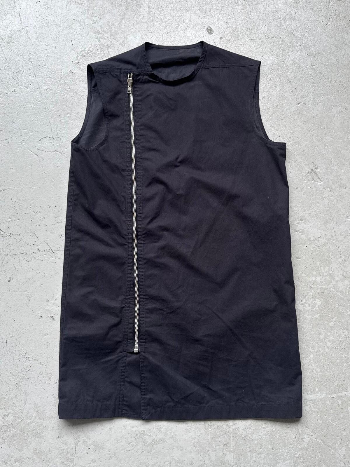 Rick Owens Rick Owens SS14 VICIOUS Sleeveless Asymmetrical Zip (M) Size ONE SIZE - 1 Thumbnail