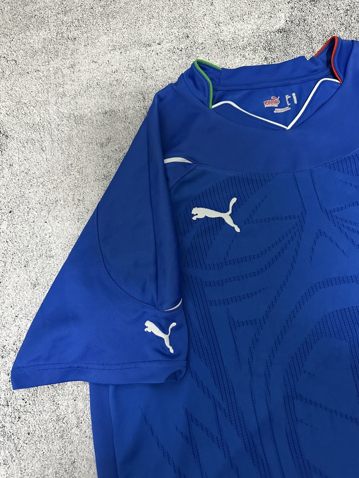 Puma Puma 2010/2011 Italia Home Soccer Jersey Size US XL / EU 56 / 4 - 8 Thumbnail