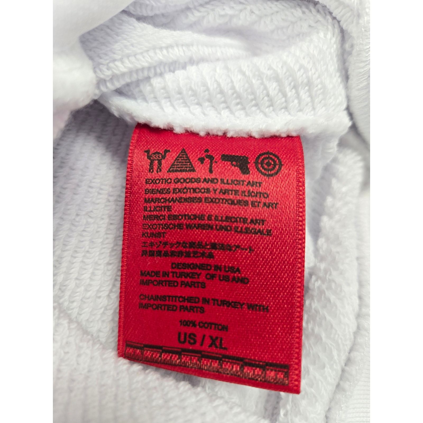 murd333r.fm Murd333r.fm Peacemaker 2 White Pullover Hoodie Size XL NWT Size US XL / EU 56 / 4 - 12 Thumbnail