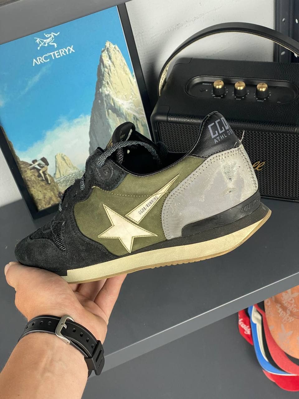 Golden Goose Golden Goose Running Sole Distressed Sneakers Size US 10 / IT 40 - 3 Thumbnail
