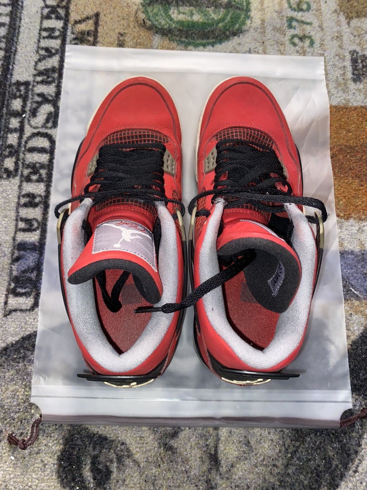 Jordan Brand Jordan 4 Retro Toro Bravo Size US 10 / EU 43 - 5 Thumbnail