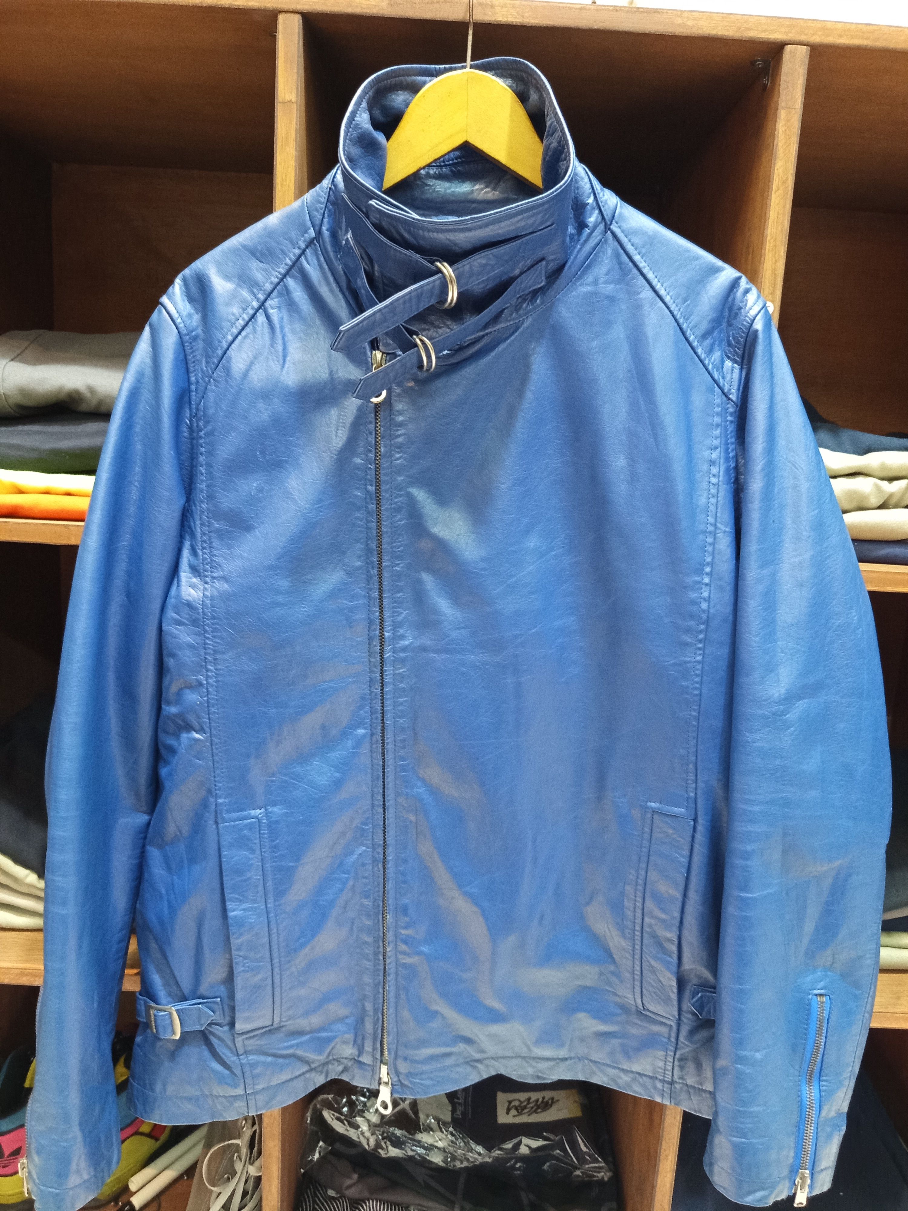 Stussy Y2K Stussy Japan Leather Biker Jacket Size US L / EU 52-54 / 3 - 7 Thumbnail