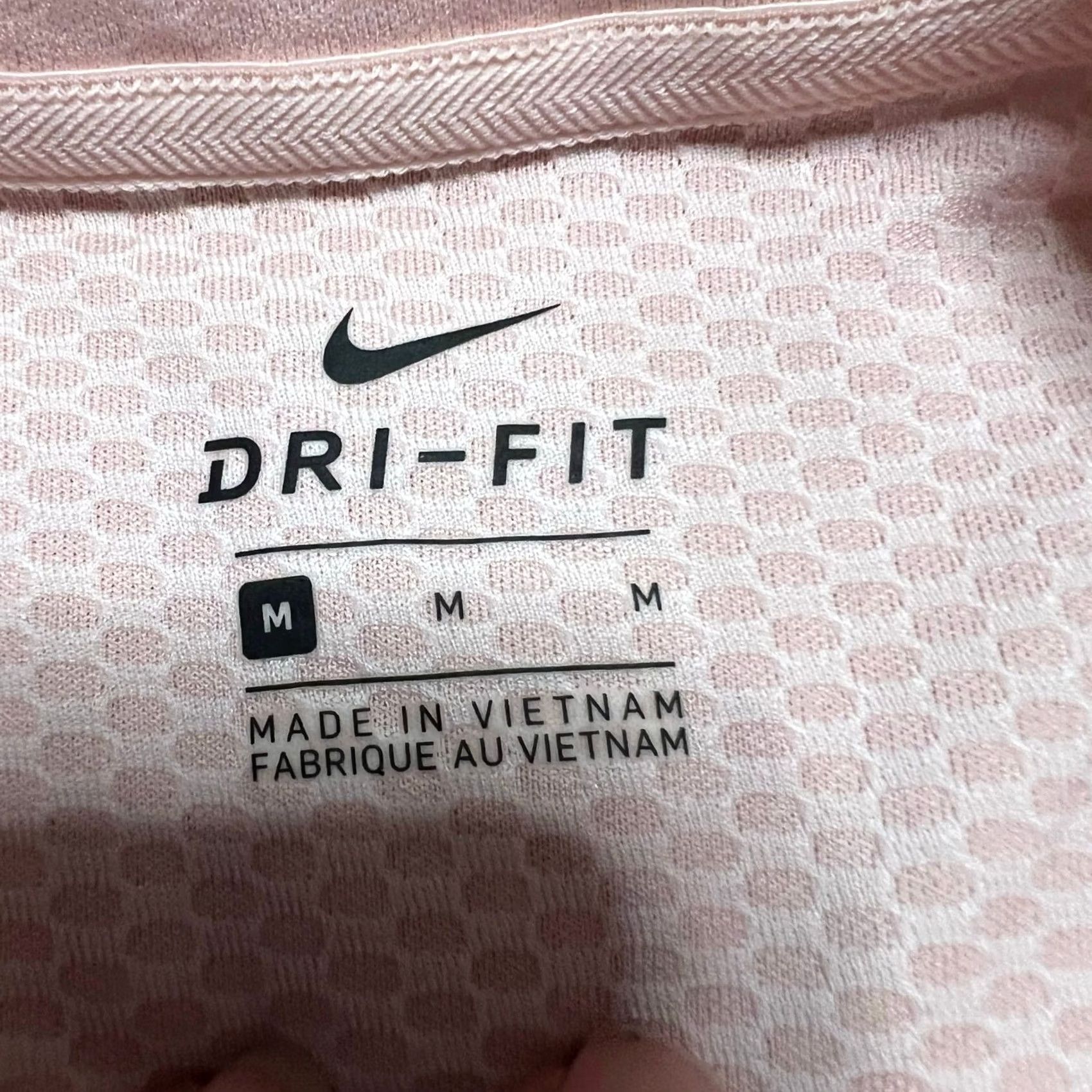 Nike Nike Shirt Womens Medium Blade Polo 1/4 Zip Dri-Fit Pink Golf Polo M Womens Size M / US 6-8 / IT 42-44 - 7 Thumbnail
