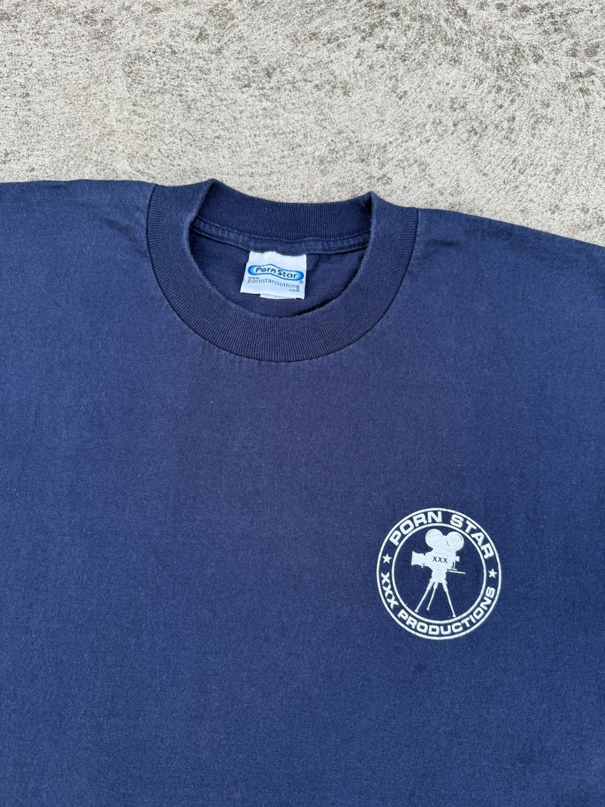 Vintage Vintage 90’s Porn Star Productions XXX ”Crew” T-Shirt Size US XL / EU 56 / 4 - 2 Thumbnail