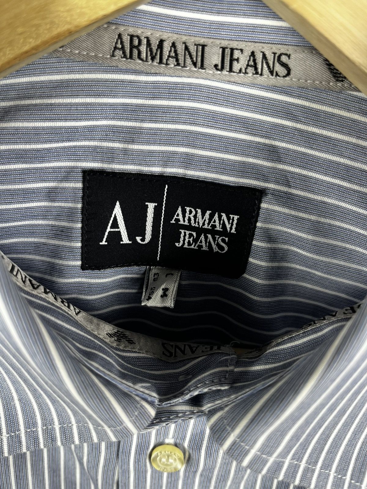 Armani Armani jeans button shirt vintage Size US M / EU 48-50 / 2 - 7 Thumbnail