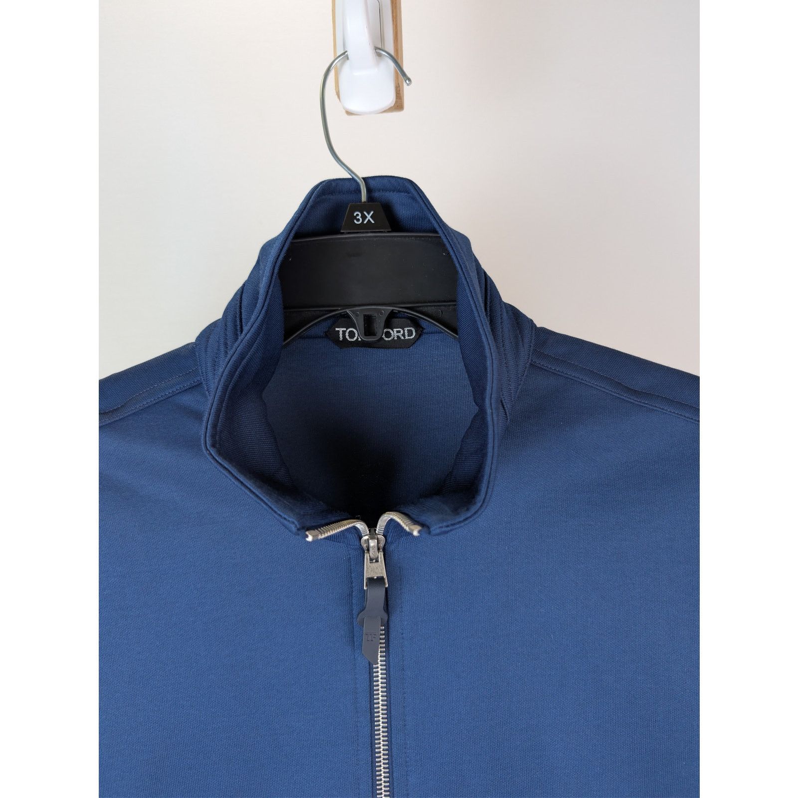 Tom Ford o1rshd1 Techno tracksuit Jacket in Midnight Blue Size US S / EU 44-46 / 1 - 6 Thumbnail
